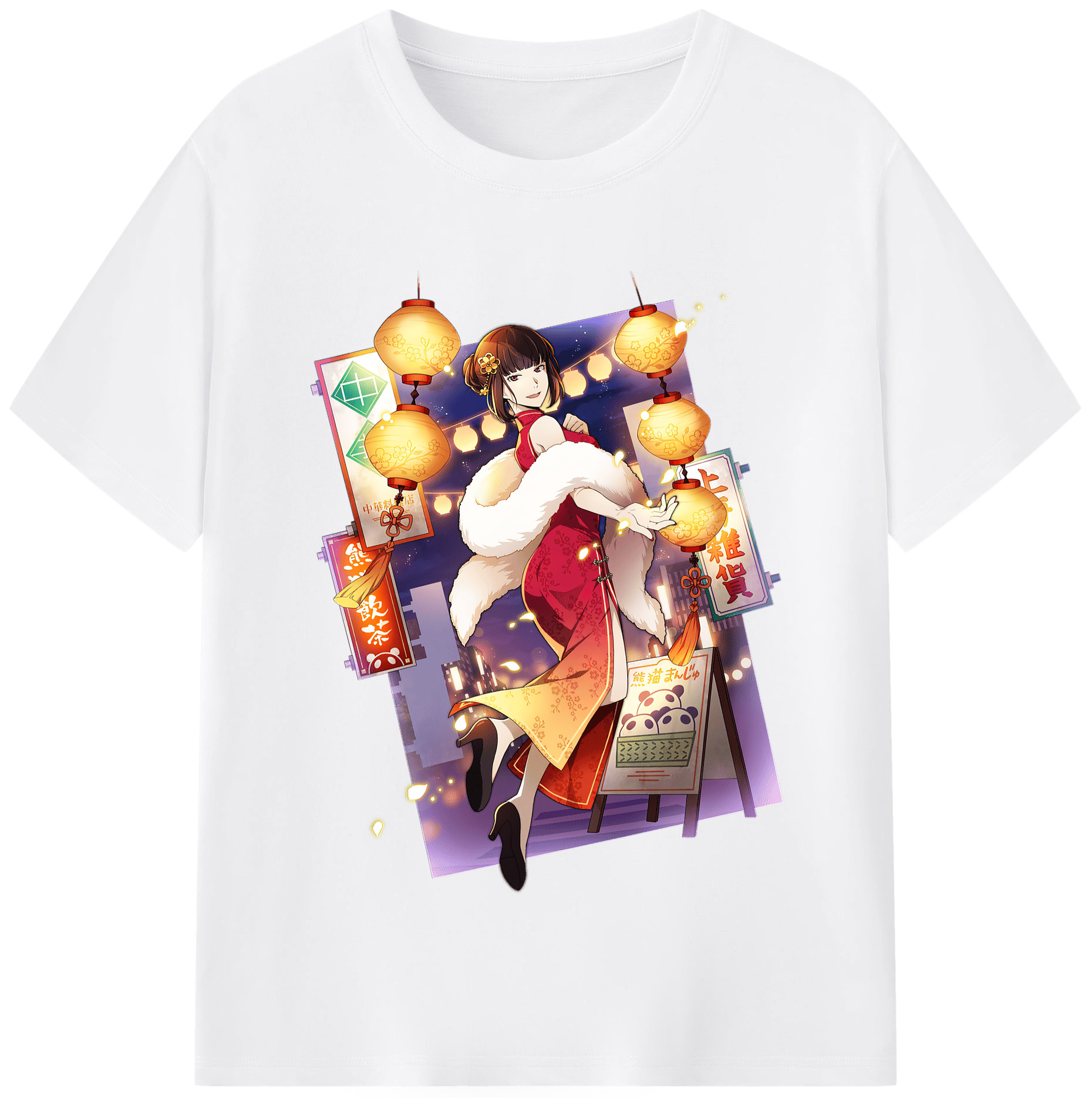 （画像用） 文豪ストレイドッグス Bungo Stray Dogs 綿100％半袖Tシャツ（フロントプリント）