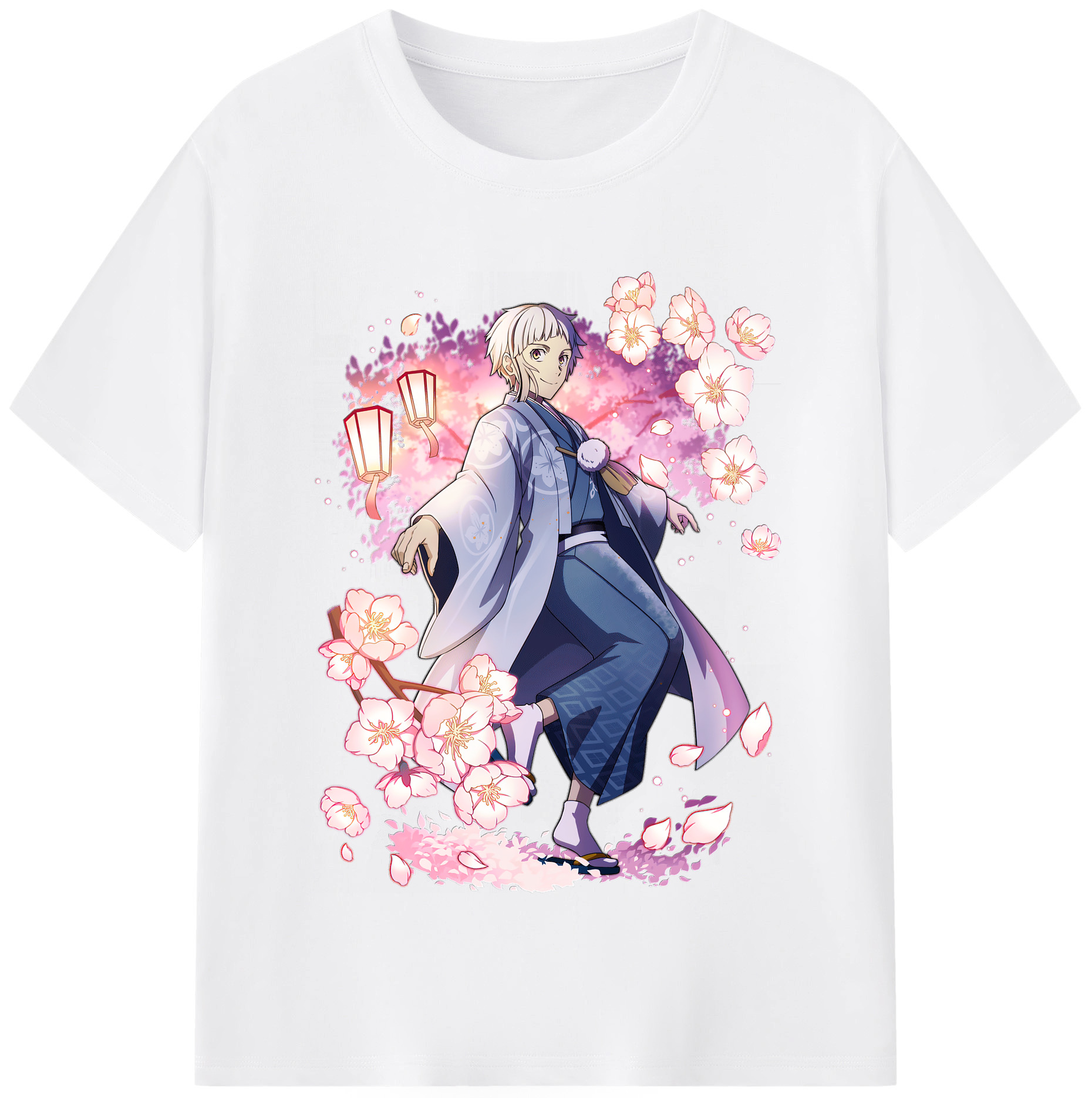 （画像用） 文豪ストレイドッグス Bungo Stray Dogs 綿100％半袖Tシャツ（フロントプリント）