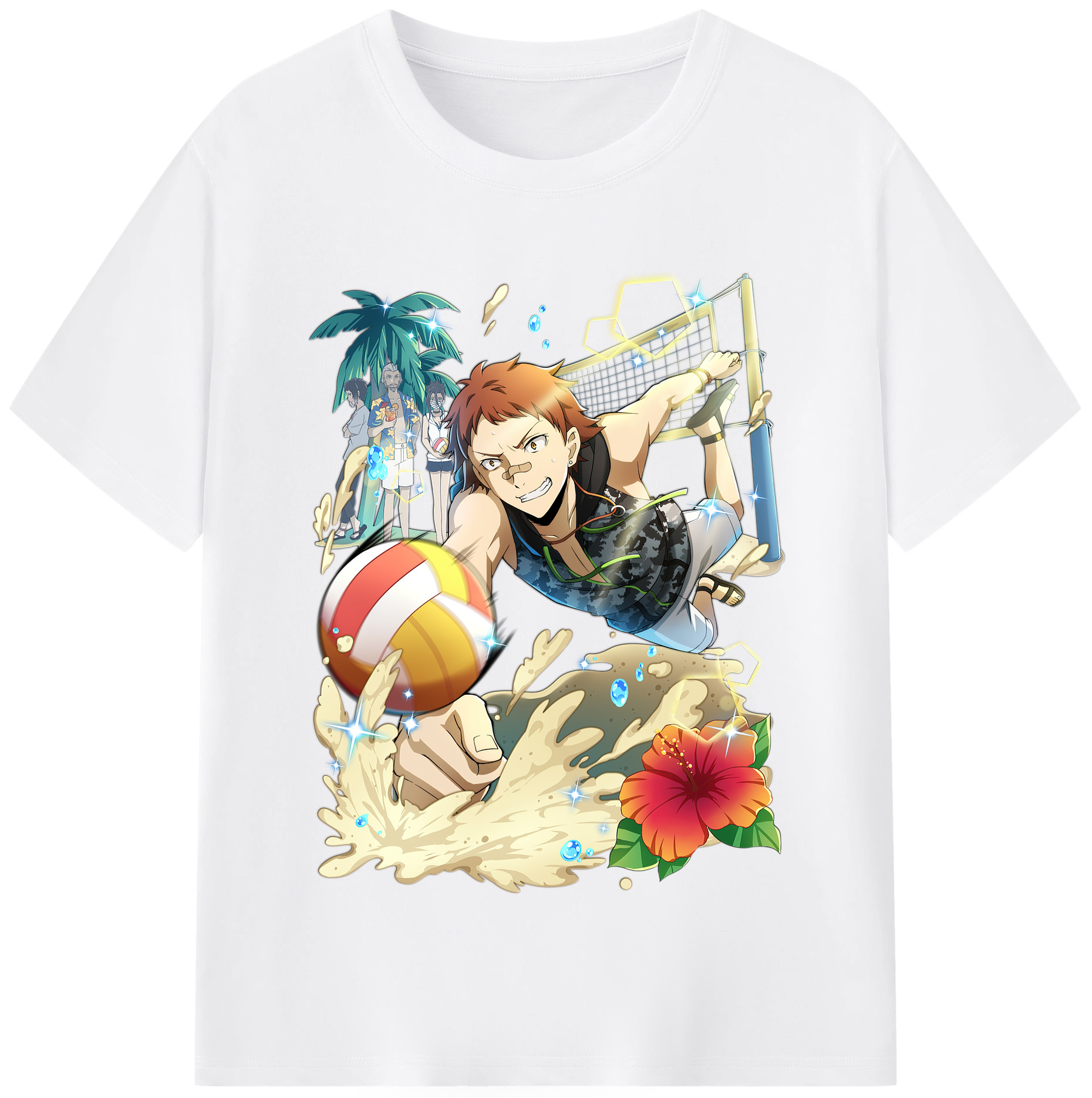 （画像用） 文豪ストレイドッグス Bungo Stray Dogs 綿100％半袖Tシャツ（フロントプリント）