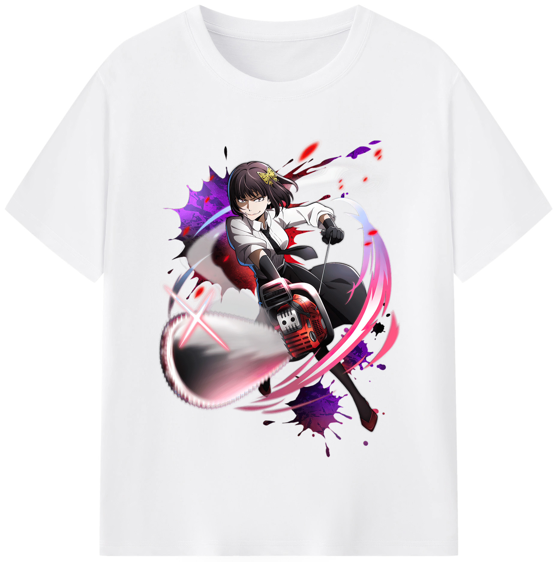 （画像用） 文豪ストレイドッグス Bungo Stray Dogs 綿100％半袖Tシャツ（フロントプリント）