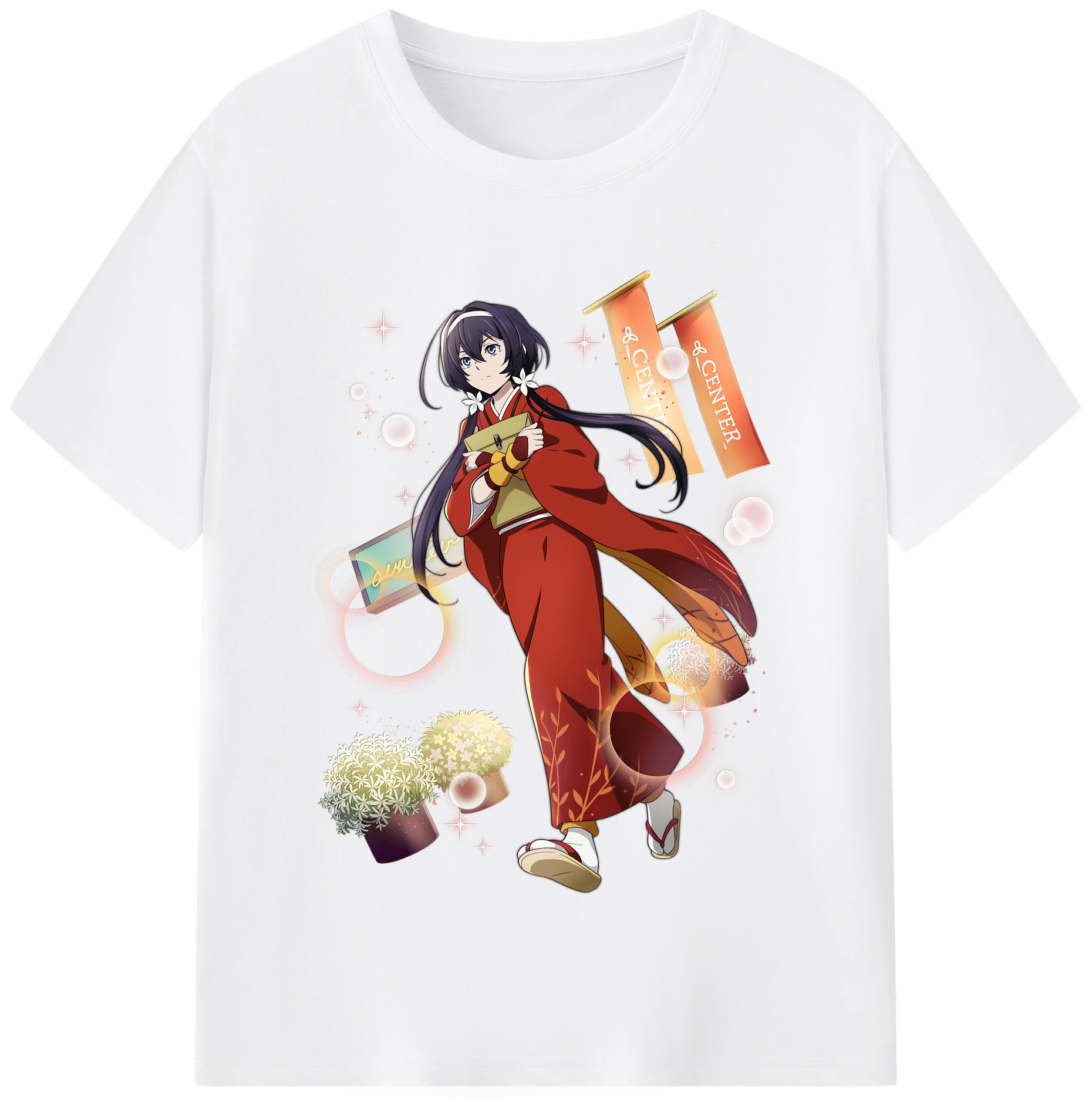 （画像用） 文豪ストレイドッグス Bungo Stray Dogs 綿100％半袖Tシャツ（フロントプリント）
