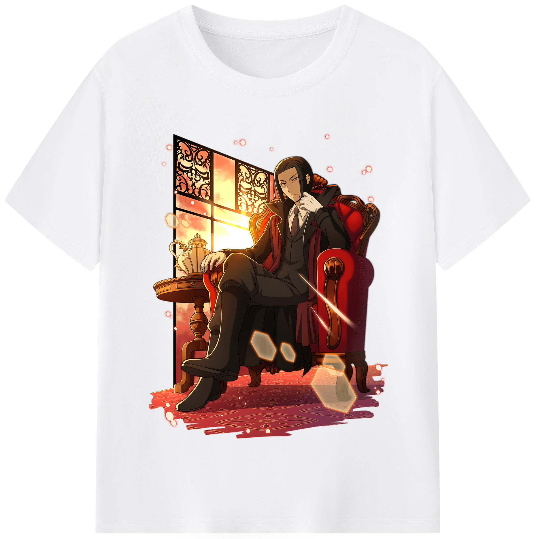 （画像用） 文豪ストレイドッグス Bungo Stray Dogs 綿100％半袖Tシャツ（フロントプリント）