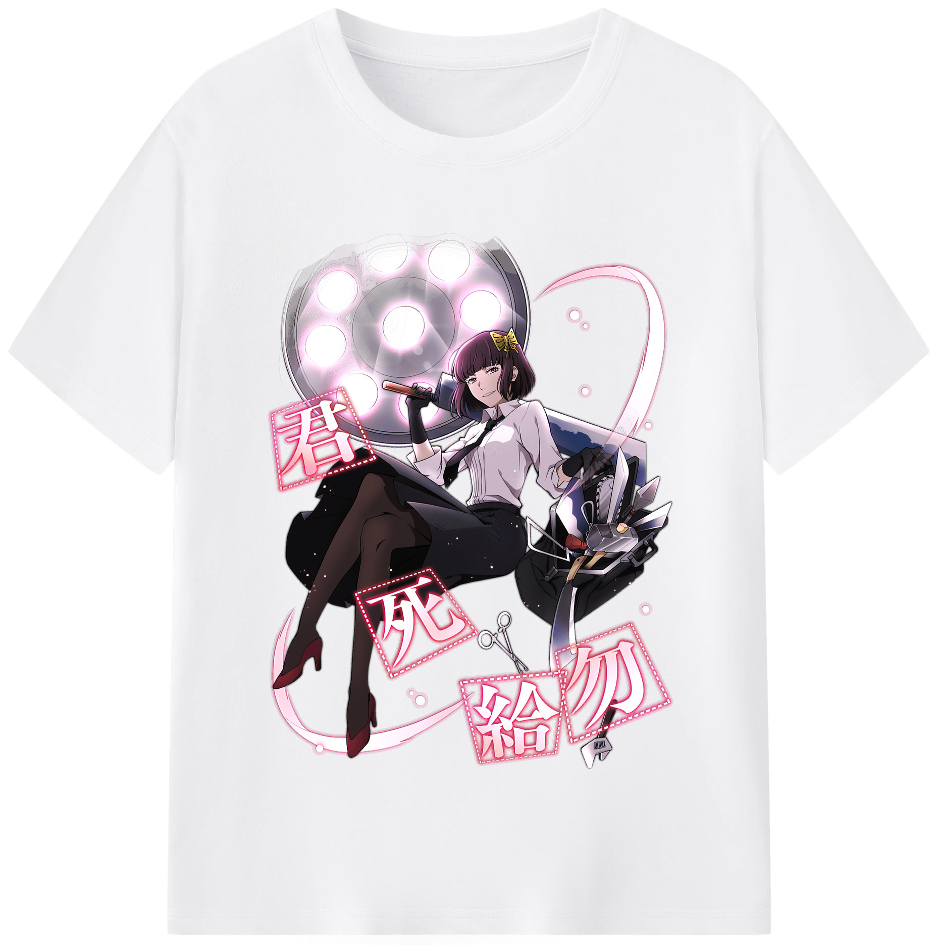（画像用） 文豪ストレイドッグス Bungo Stray Dogs 綿100％半袖Tシャツ（フロントプリント）