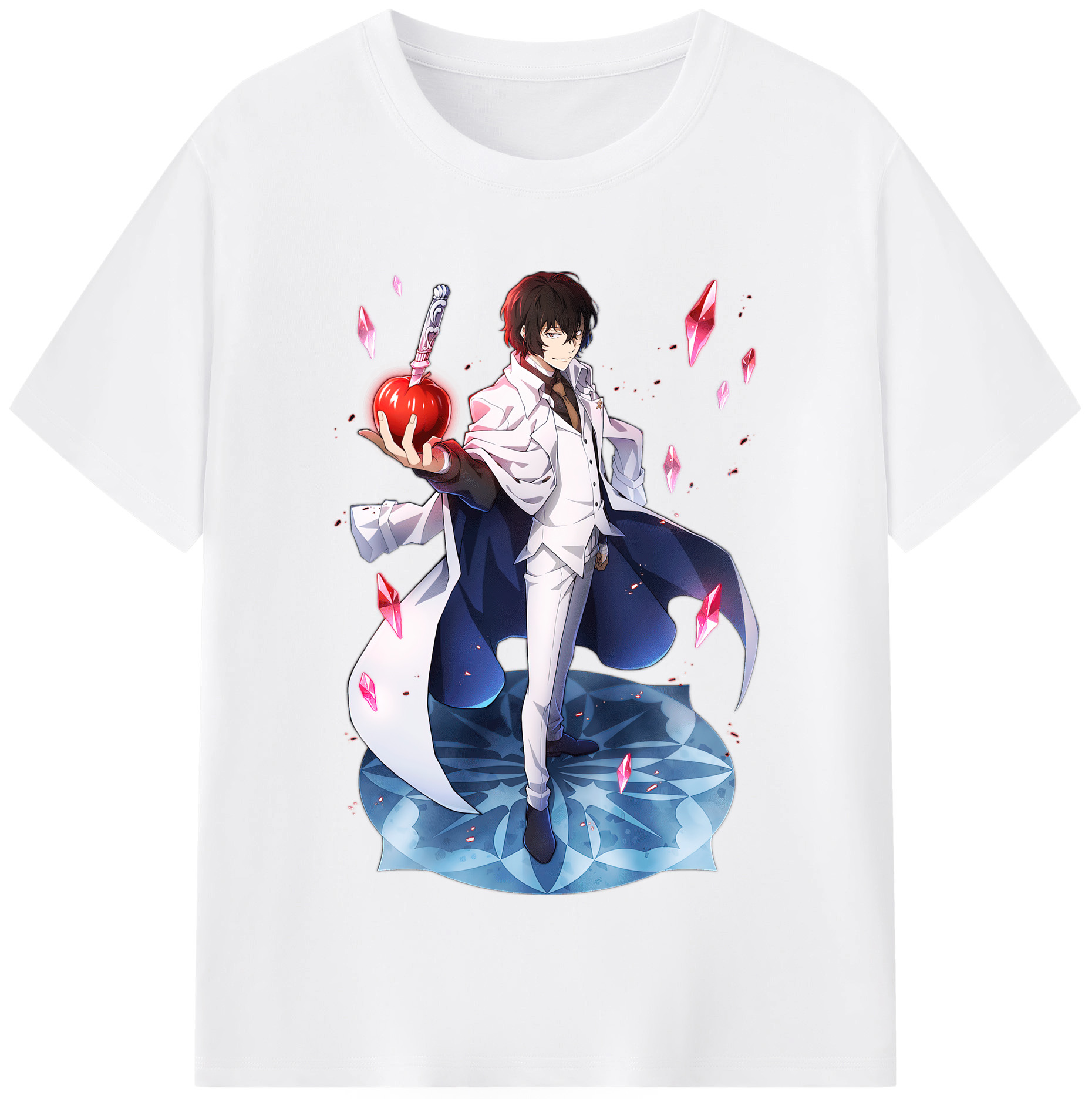 （画像用） 文豪ストレイドッグス Bungo Stray Dogs 綿100％半袖Tシャツ（フロントプリント）