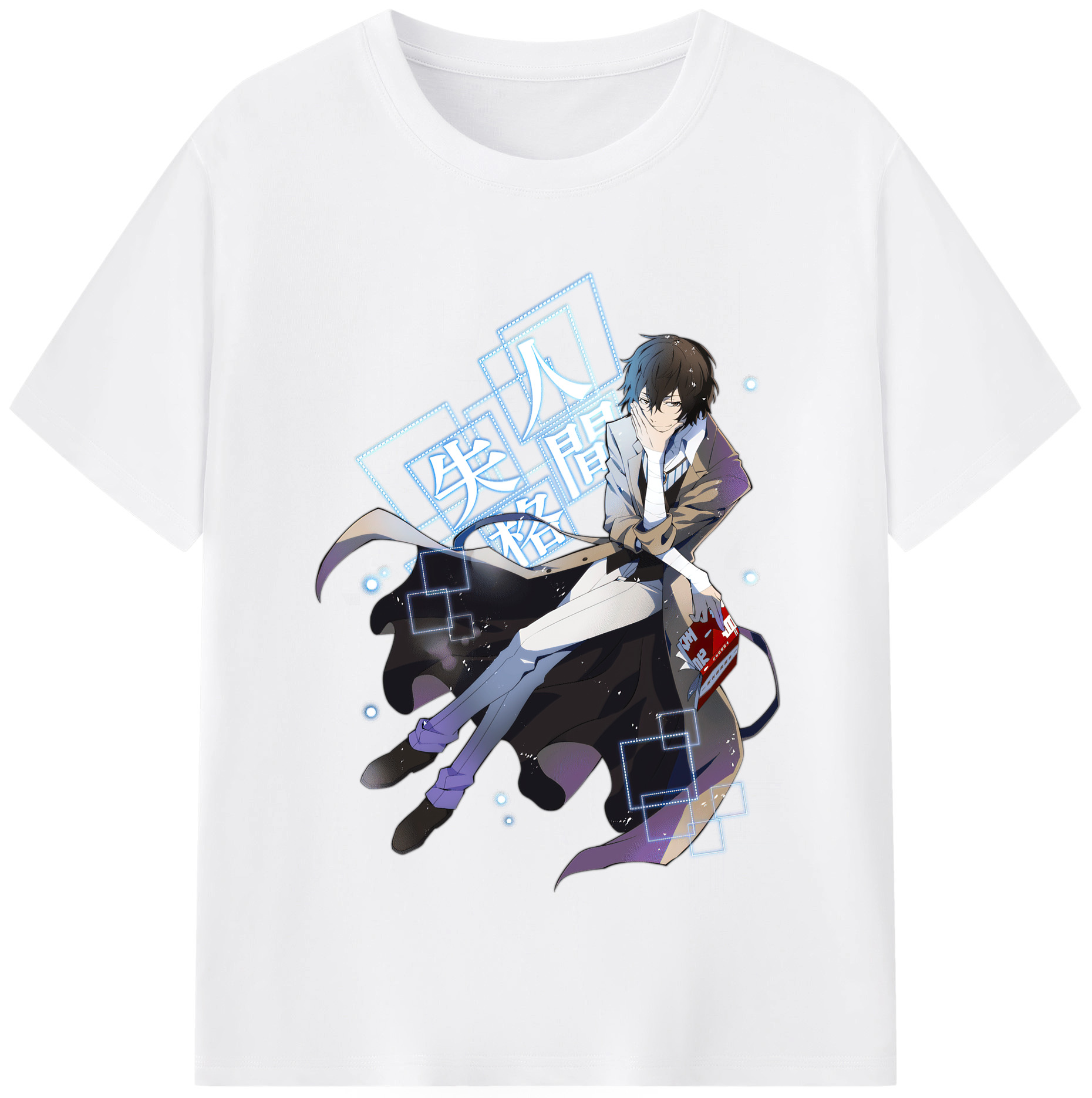 （画像用） 文豪ストレイドッグス Bungo Stray Dogs 綿100％半袖Tシャツ（フロントプリント）