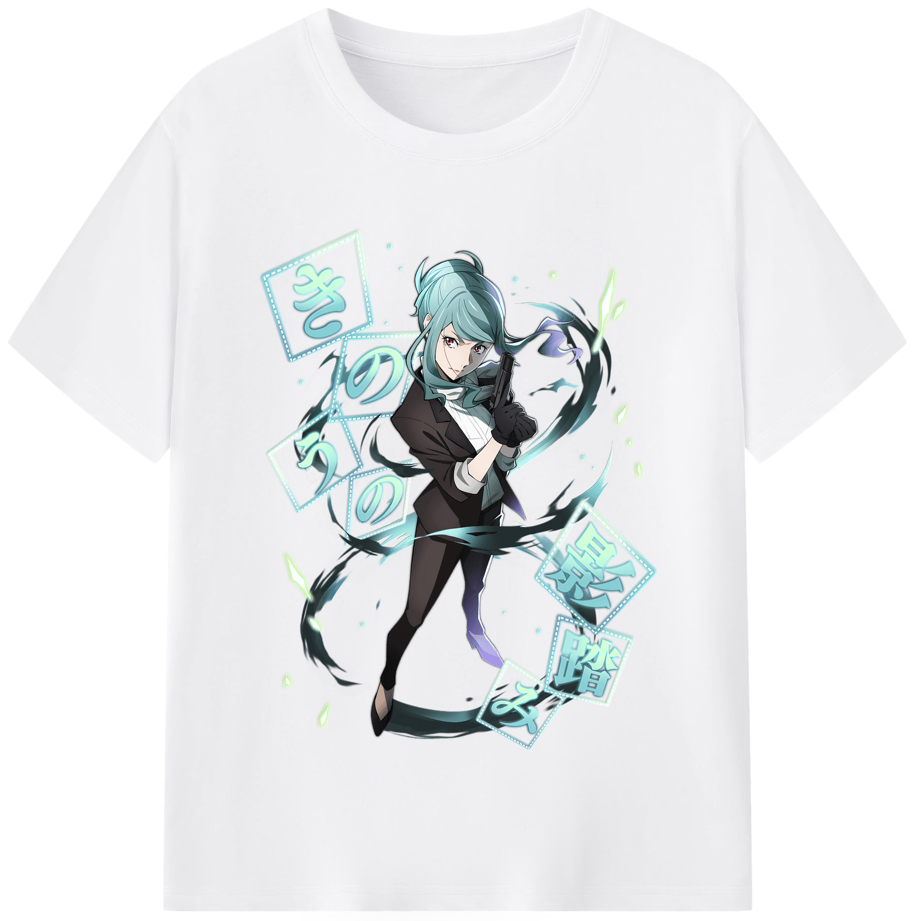 （画像用） 文豪ストレイドッグス Bungo Stray Dogs 綿100％半袖Tシャツ（フロントプリント）