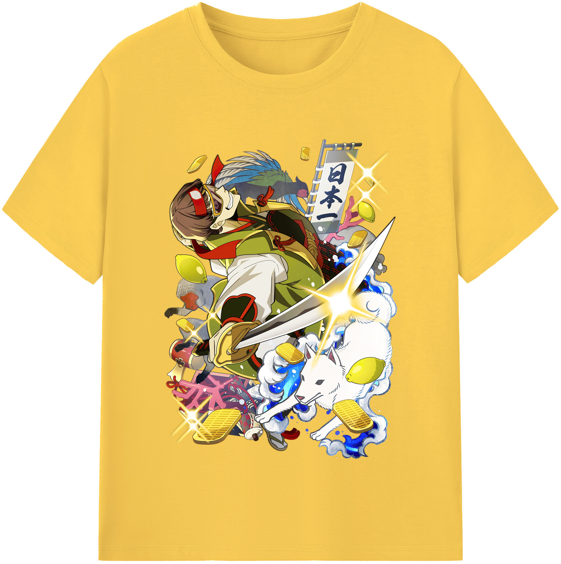 （画像用） 文豪ストレイドッグス Bungo Stray Dogs 綿100％半袖Tシャツ（フロントプリント）