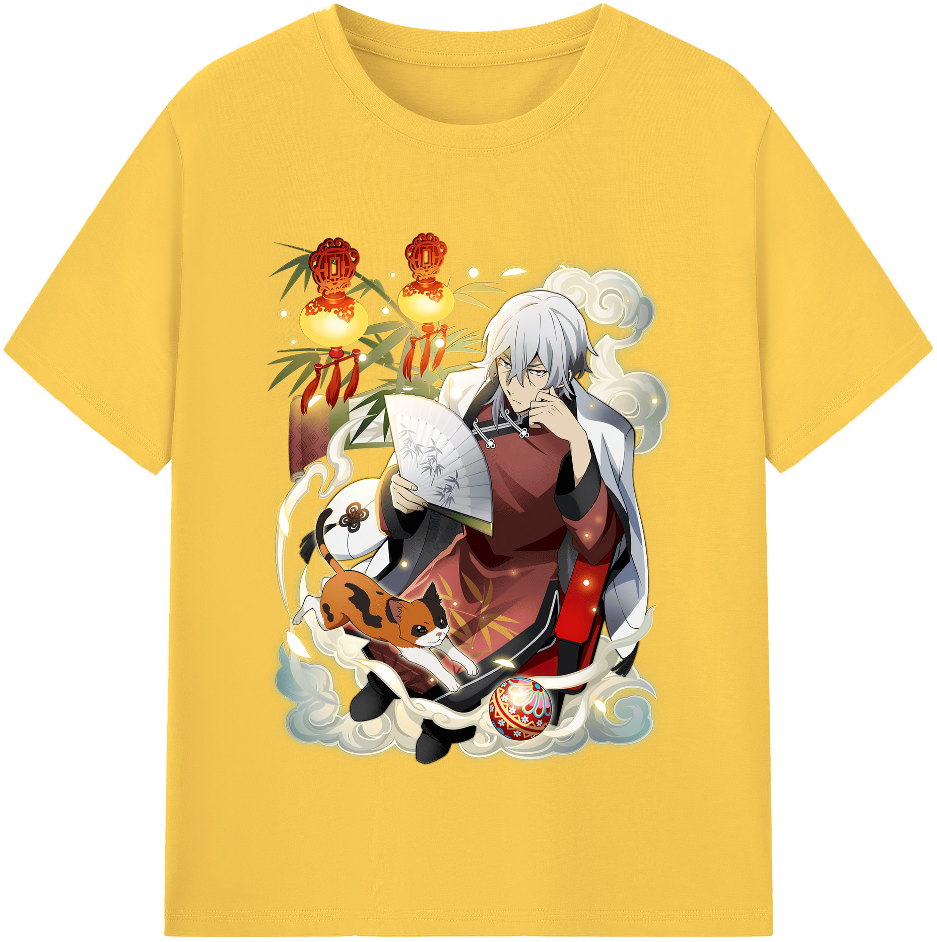 （画像用） 文豪ストレイドッグス Bungo Stray Dogs 綿100％半袖Tシャツ（フロントプリント）