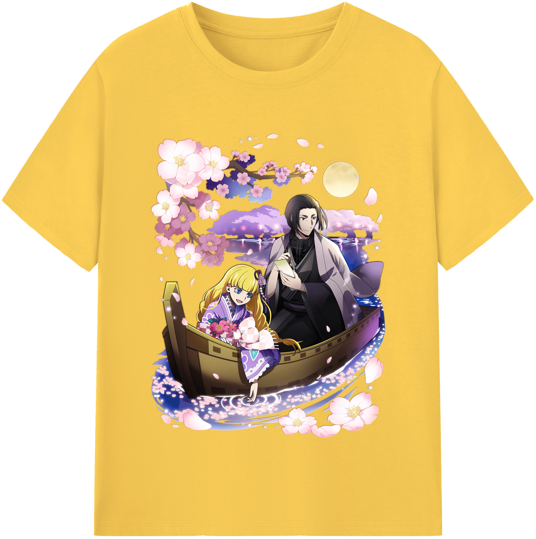 （画像用） 文豪ストレイドッグス Bungo Stray Dogs 綿100％半袖Tシャツ（フロントプリント）