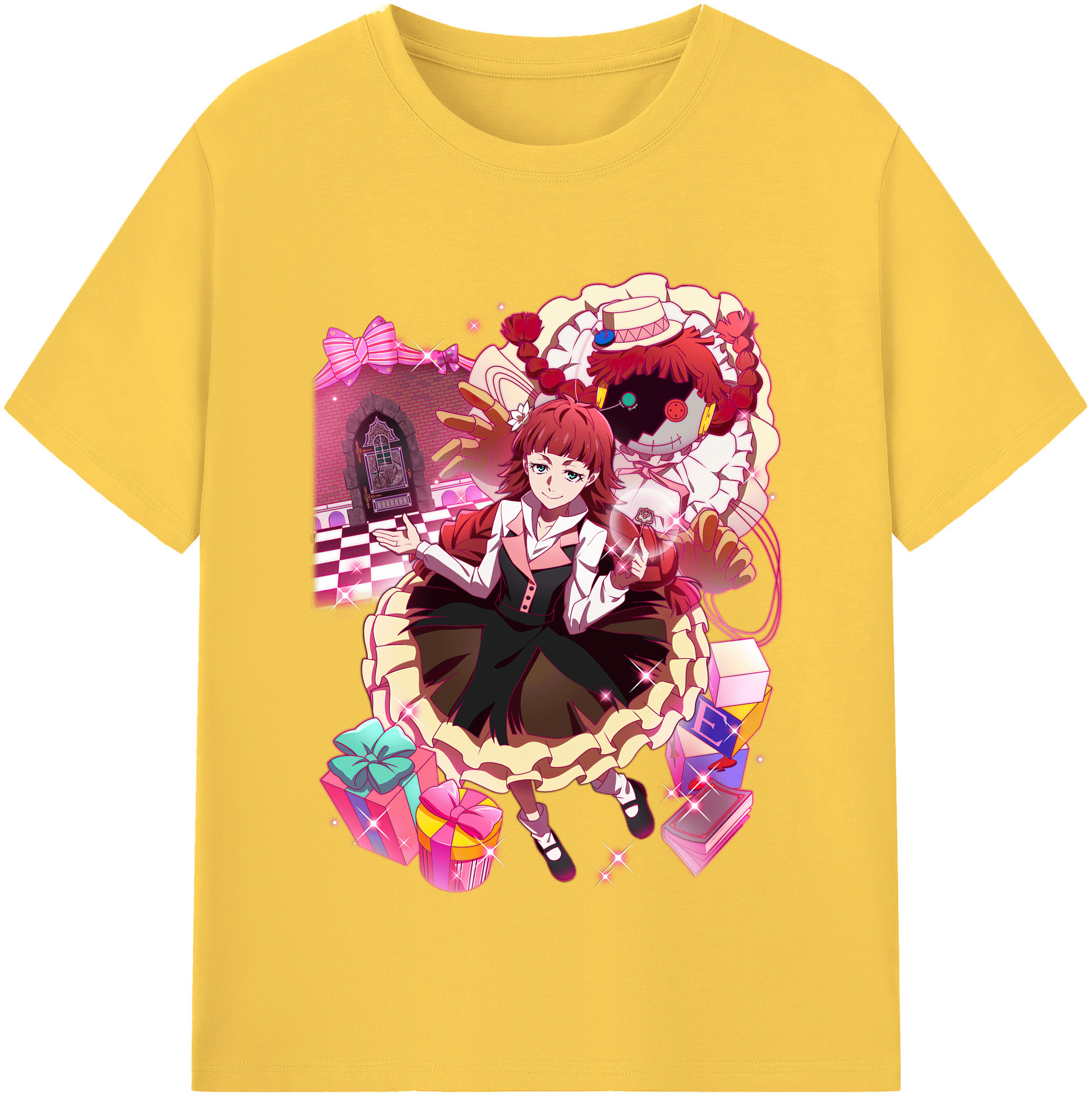 （画像用） 文豪ストレイドッグス Bungo Stray Dogs 綿100％半袖Tシャツ（フロントプリント）