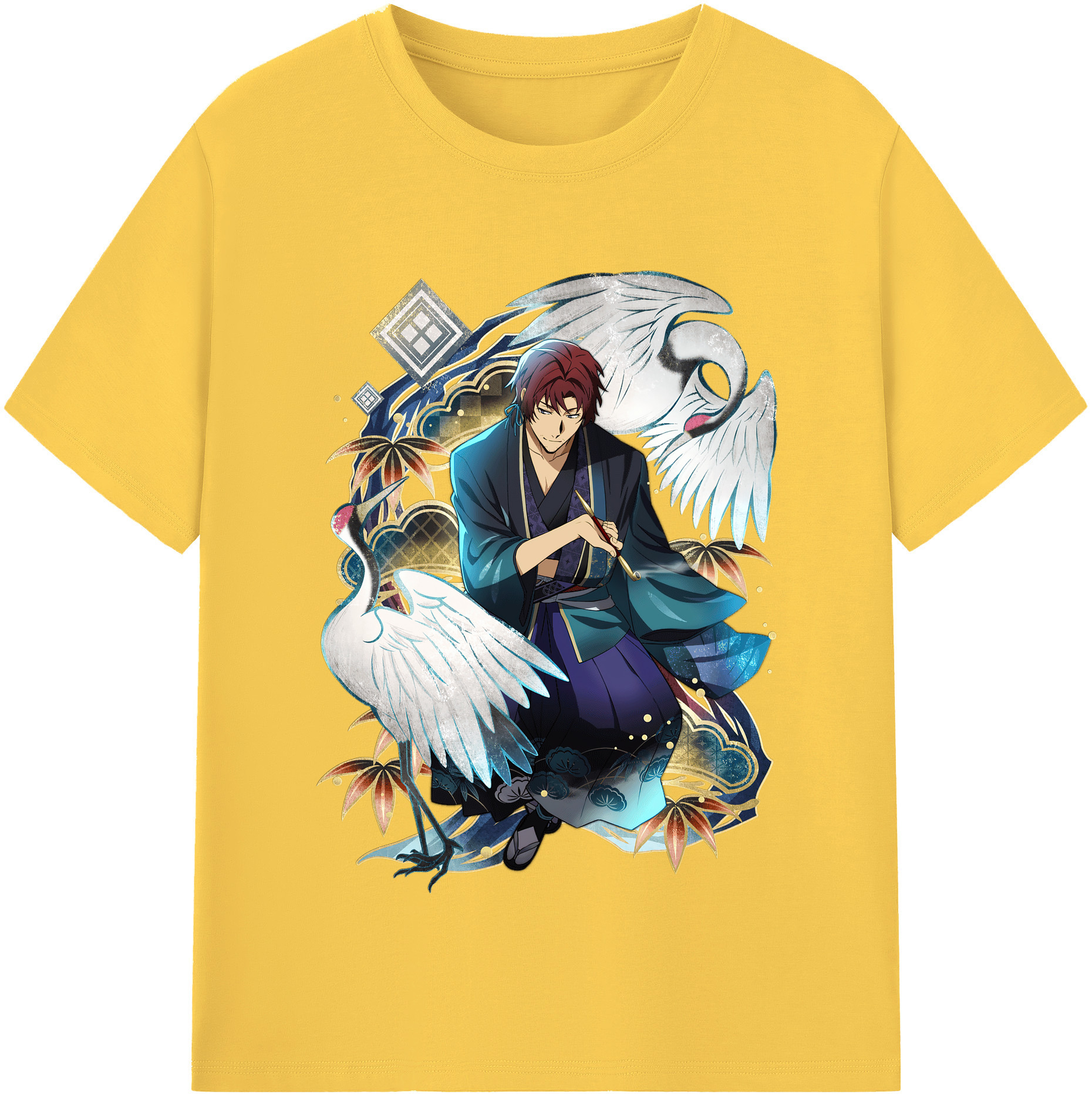 （画像用） 文豪ストレイドッグス Bungo Stray Dogs 綿100％半袖Tシャツ（フロントプリント）
