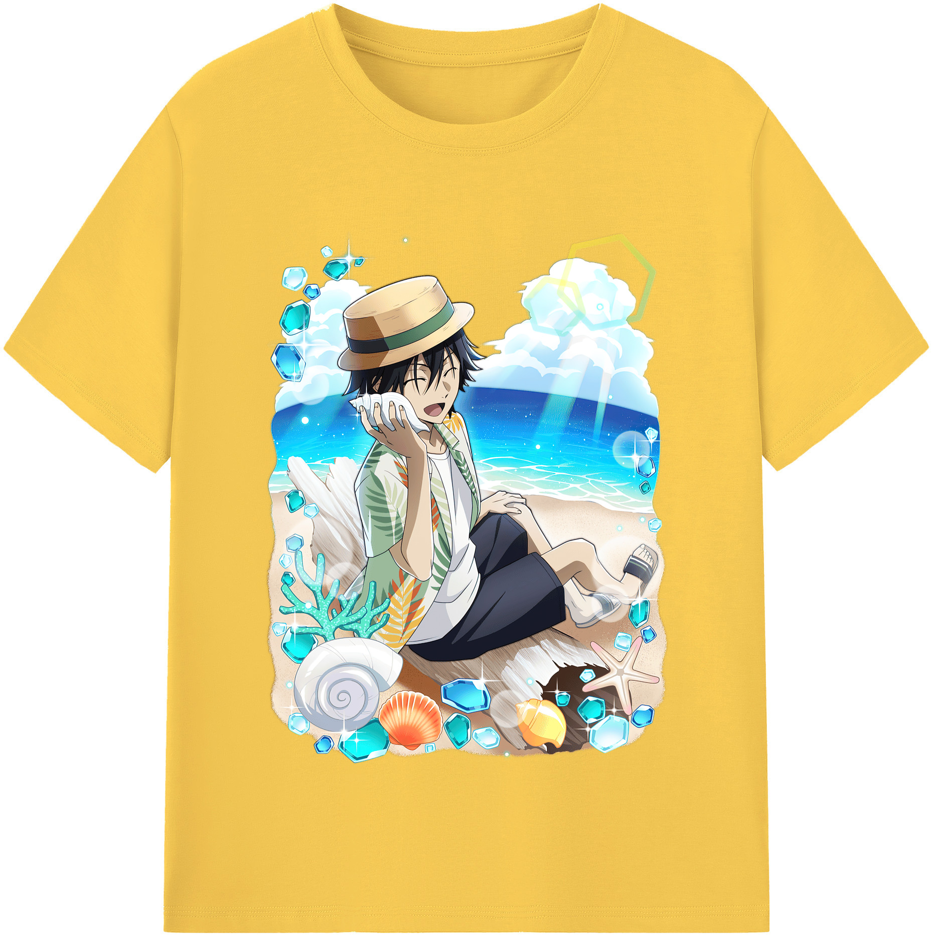 （画像用） 文豪ストレイドッグス Bungo Stray Dogs 綿100％半袖Tシャツ（フロントプリント）