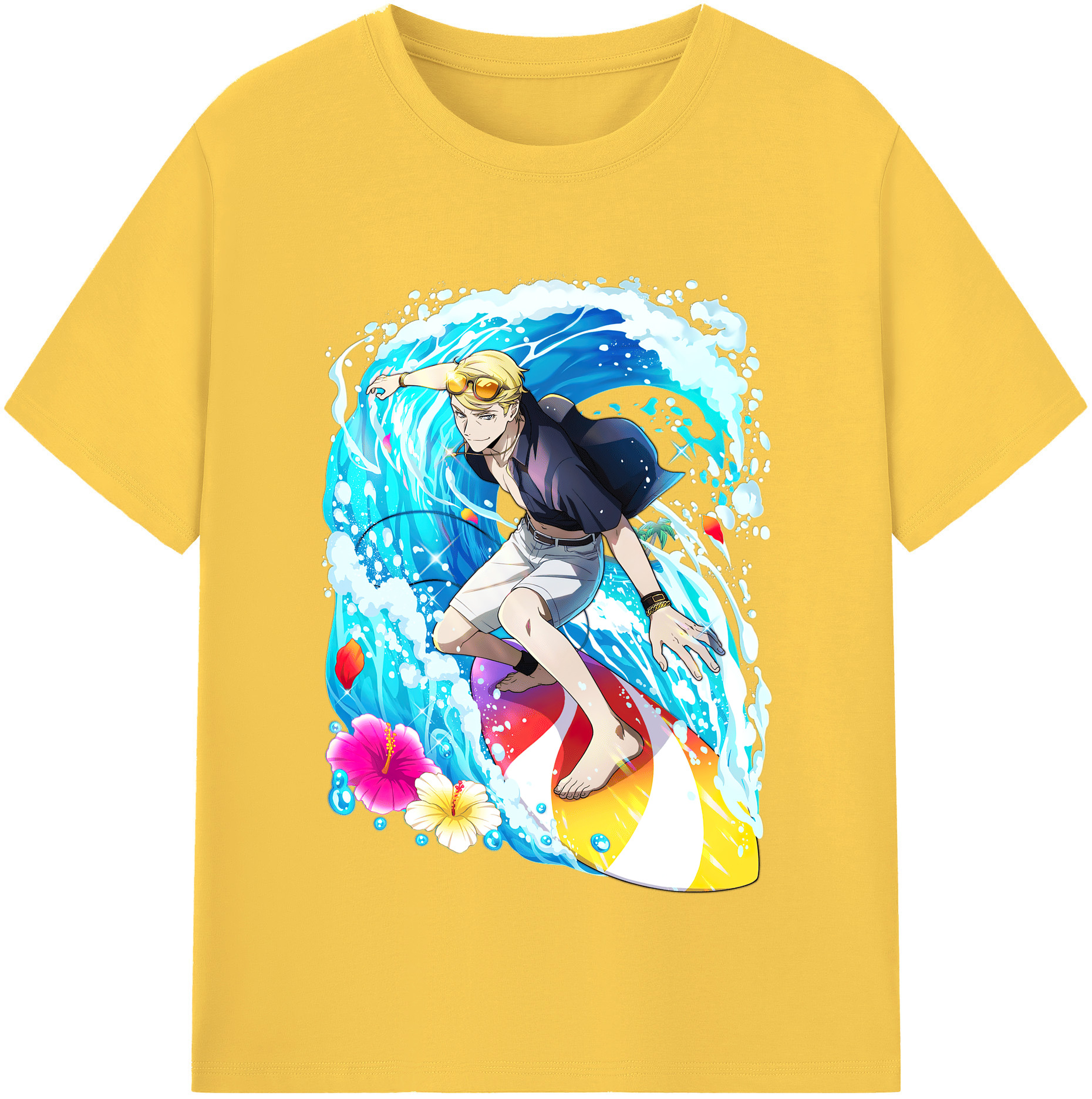 （画像用） 文豪ストレイドッグス Bungo Stray Dogs 綿100％半袖Tシャツ（フロントプリント）