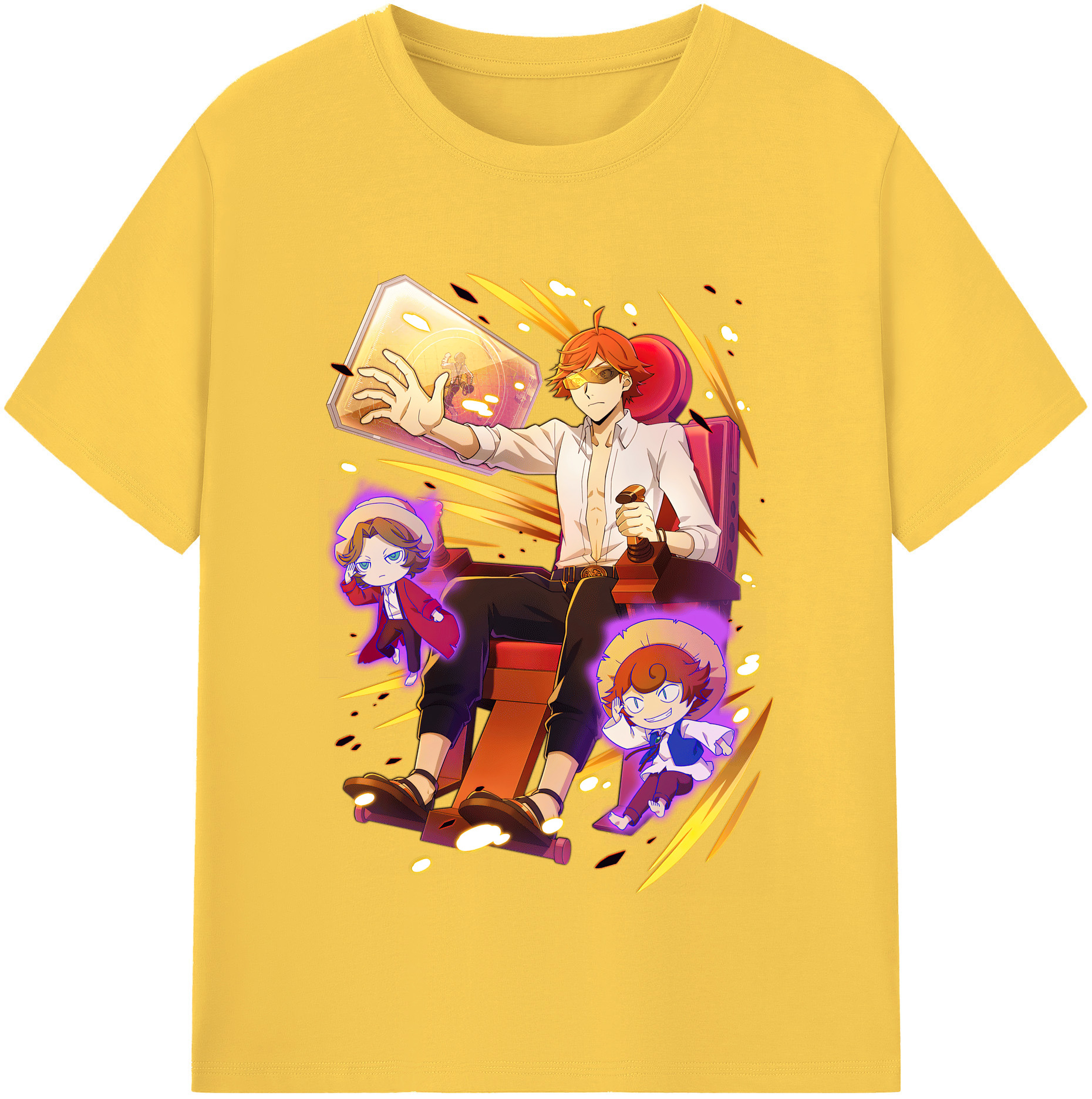 （画像用） 文豪ストレイドッグス Bungo Stray Dogs 綿100％半袖Tシャツ（フロントプリント）