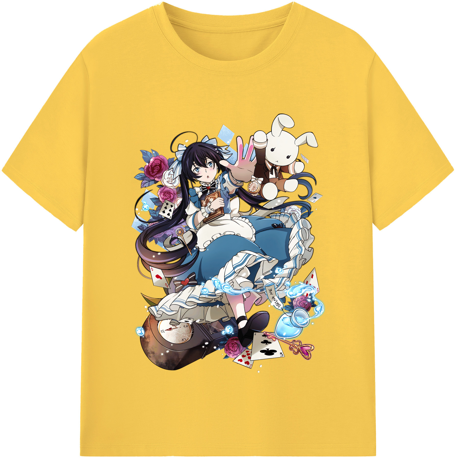 （画像用） 文豪ストレイドッグス Bungo Stray Dogs 綿100％半袖Tシャツ（フロントプリント）