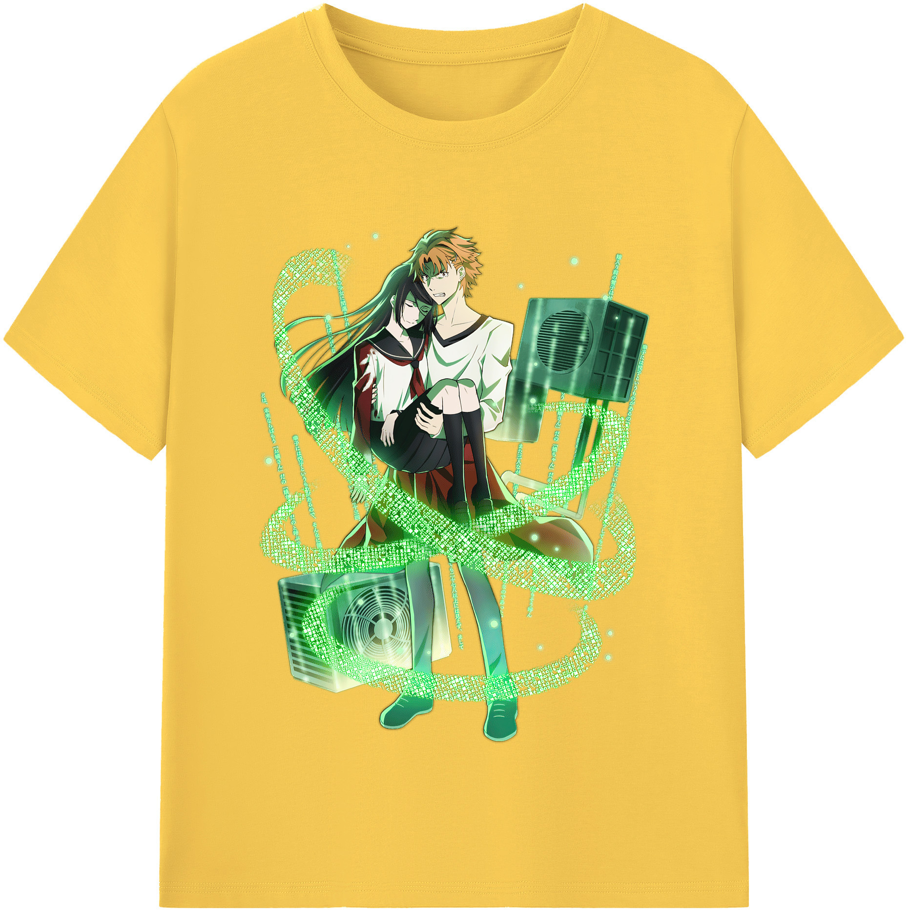 （画像用） 文豪ストレイドッグス Bungo Stray Dogs 綿100％半袖Tシャツ（フロントプリント）
