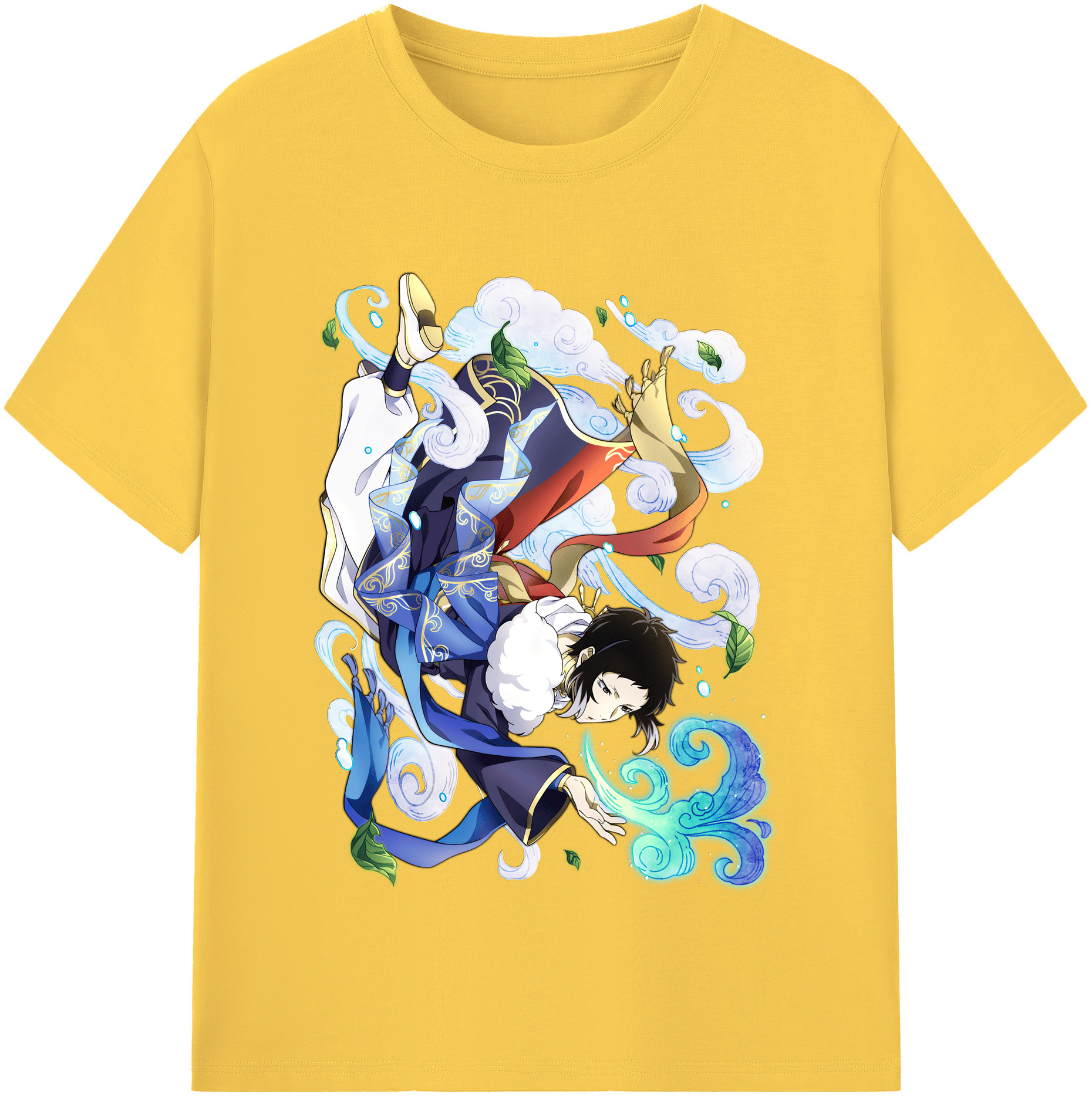 （画像用） 文豪ストレイドッグス Bungo Stray Dogs 綿100％半袖Tシャツ（フロントプリント）