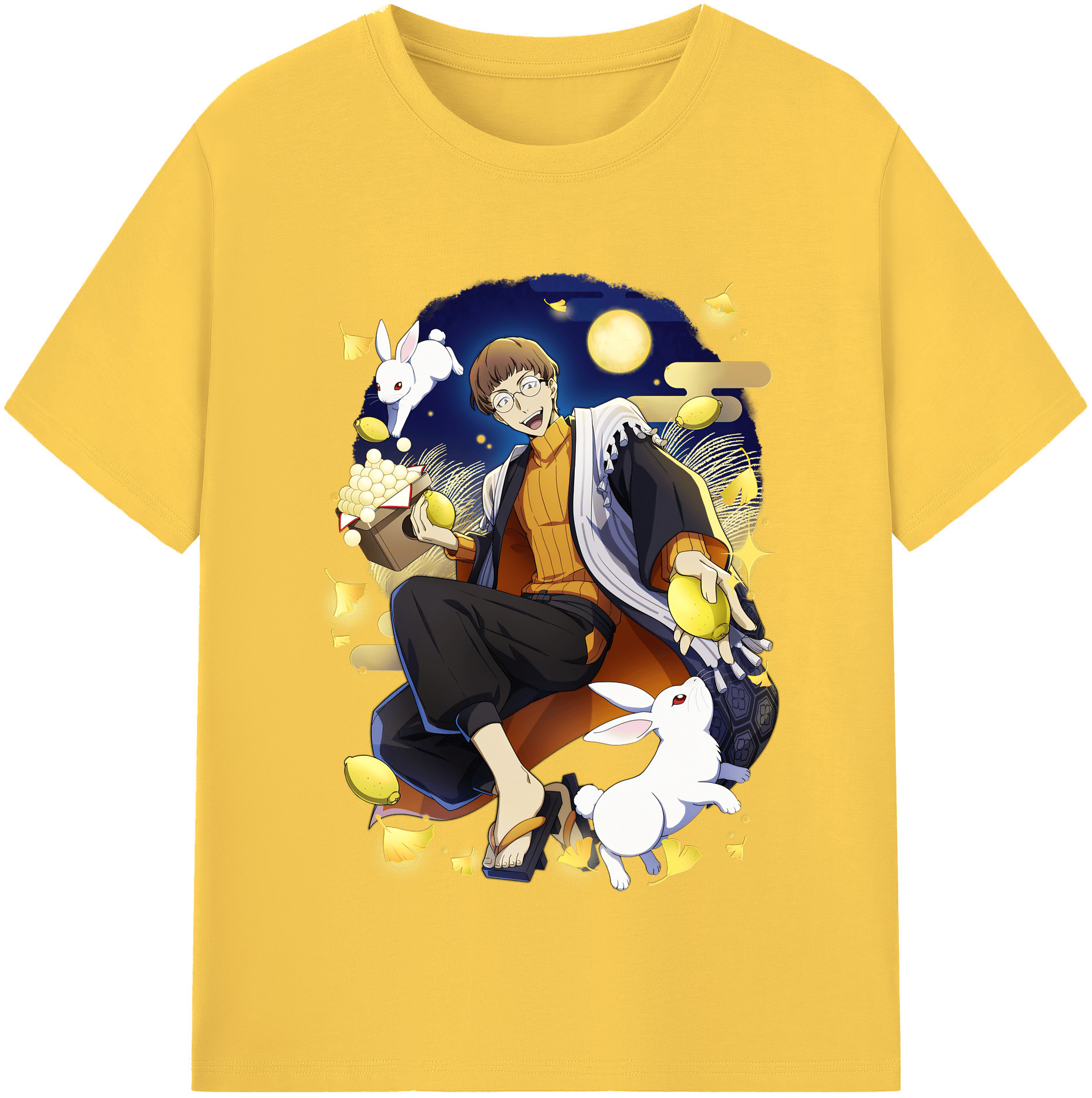 （画像用） 文豪ストレイドッグス Bungo Stray Dogs 綿100％半袖Tシャツ（フロントプリント）