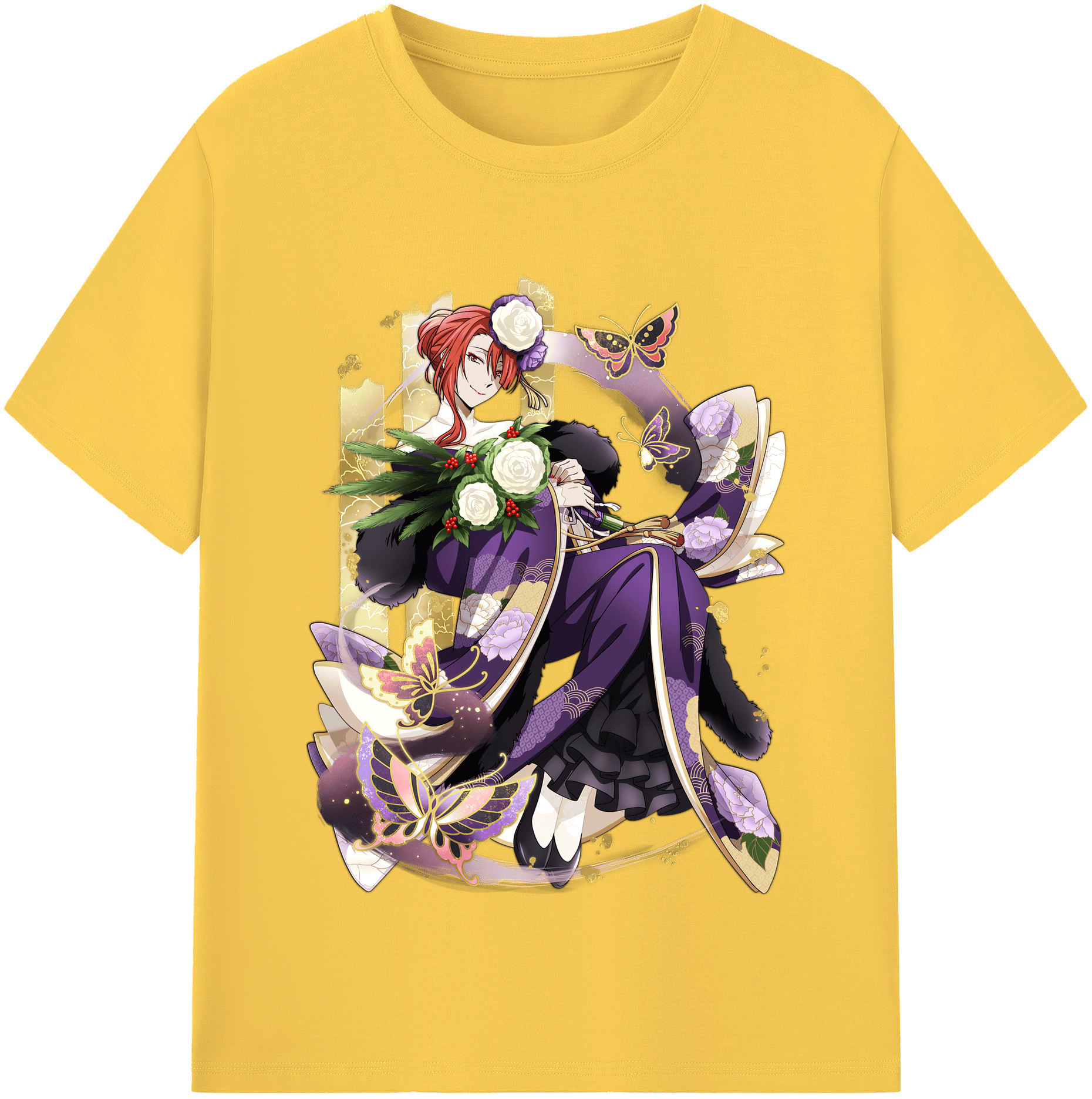 （画像用） 文豪ストレイドッグス Bungo Stray Dogs 綿100％半袖Tシャツ（フロントプリント）