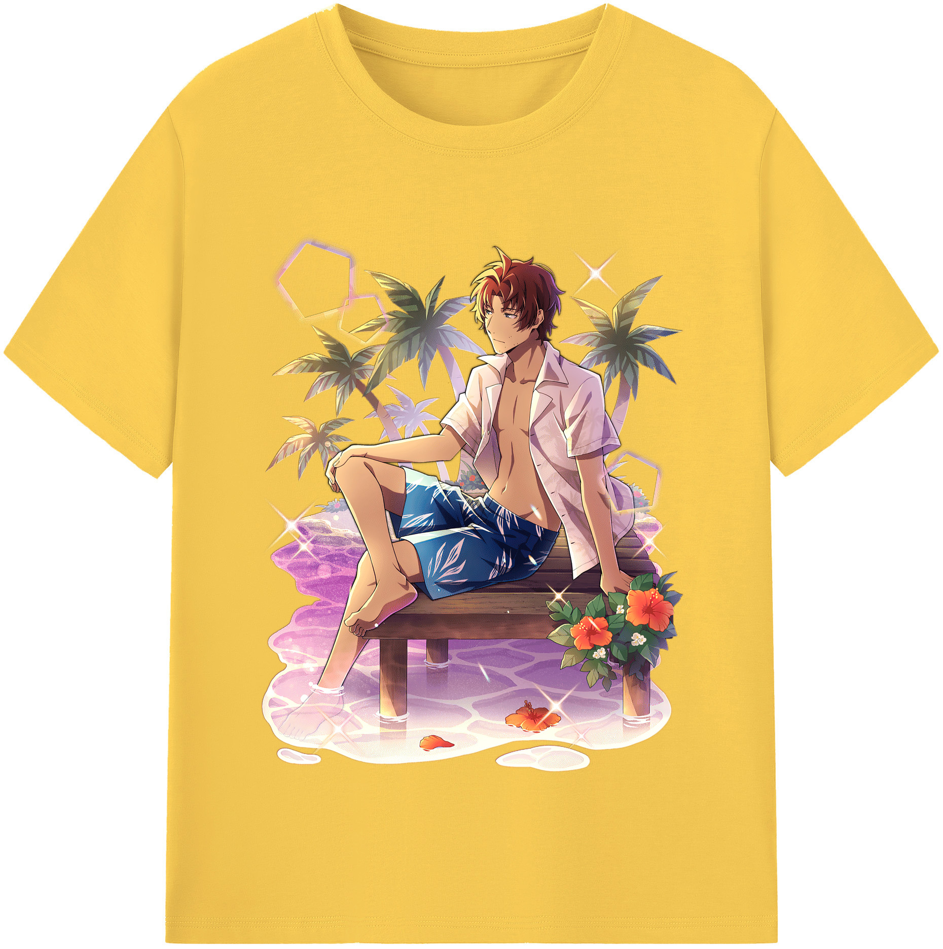 （画像用） 文豪ストレイドッグス Bungo Stray Dogs 綿100％半袖Tシャツ（フロントプリント）