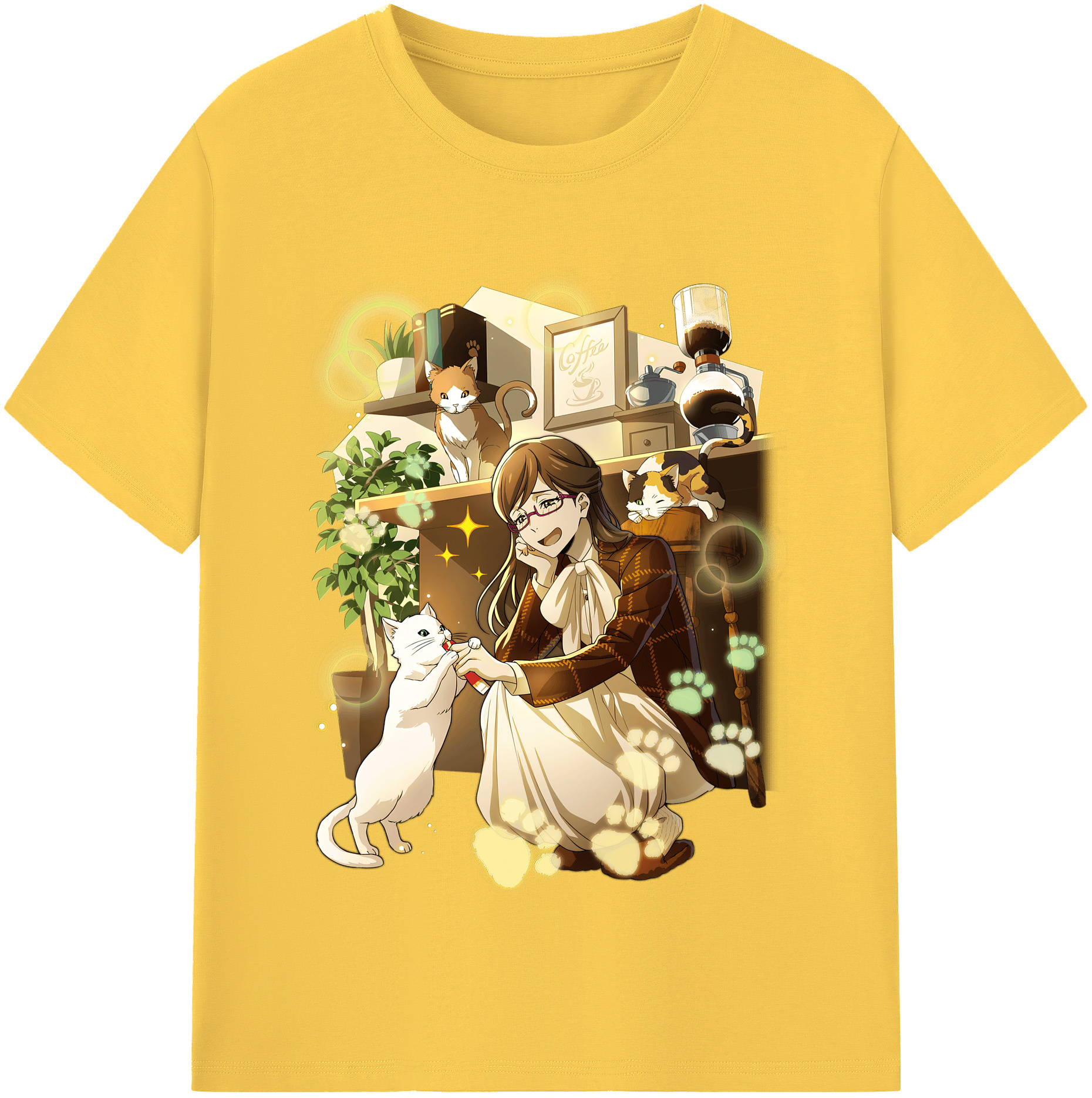 （画像用） 文豪ストレイドッグス Bungo Stray Dogs 綿100％半袖Tシャツ（フロントプリント）