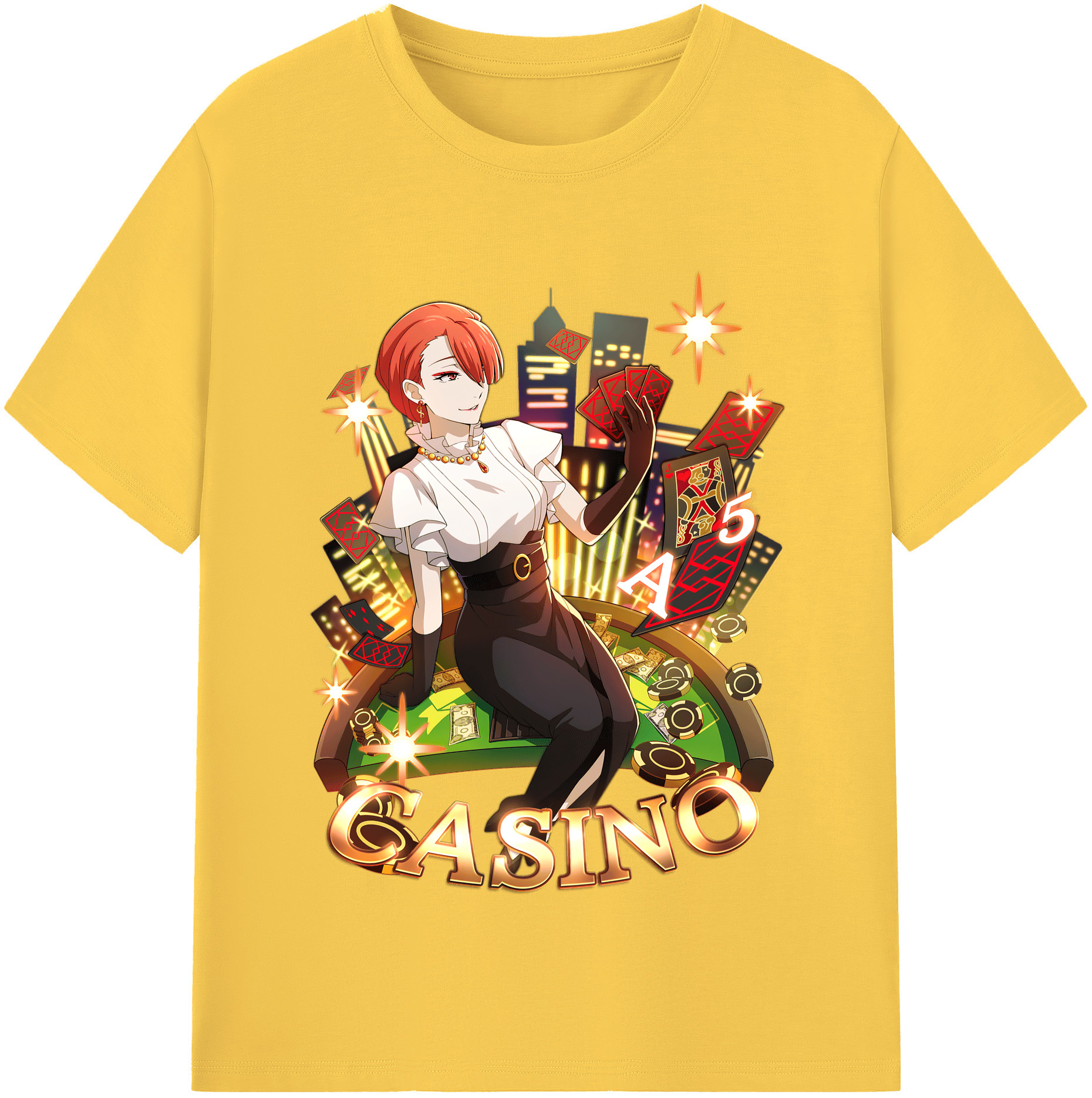 （画像用） 文豪ストレイドッグス Bungo Stray Dogs 綿100％半袖Tシャツ（フロントプリント）