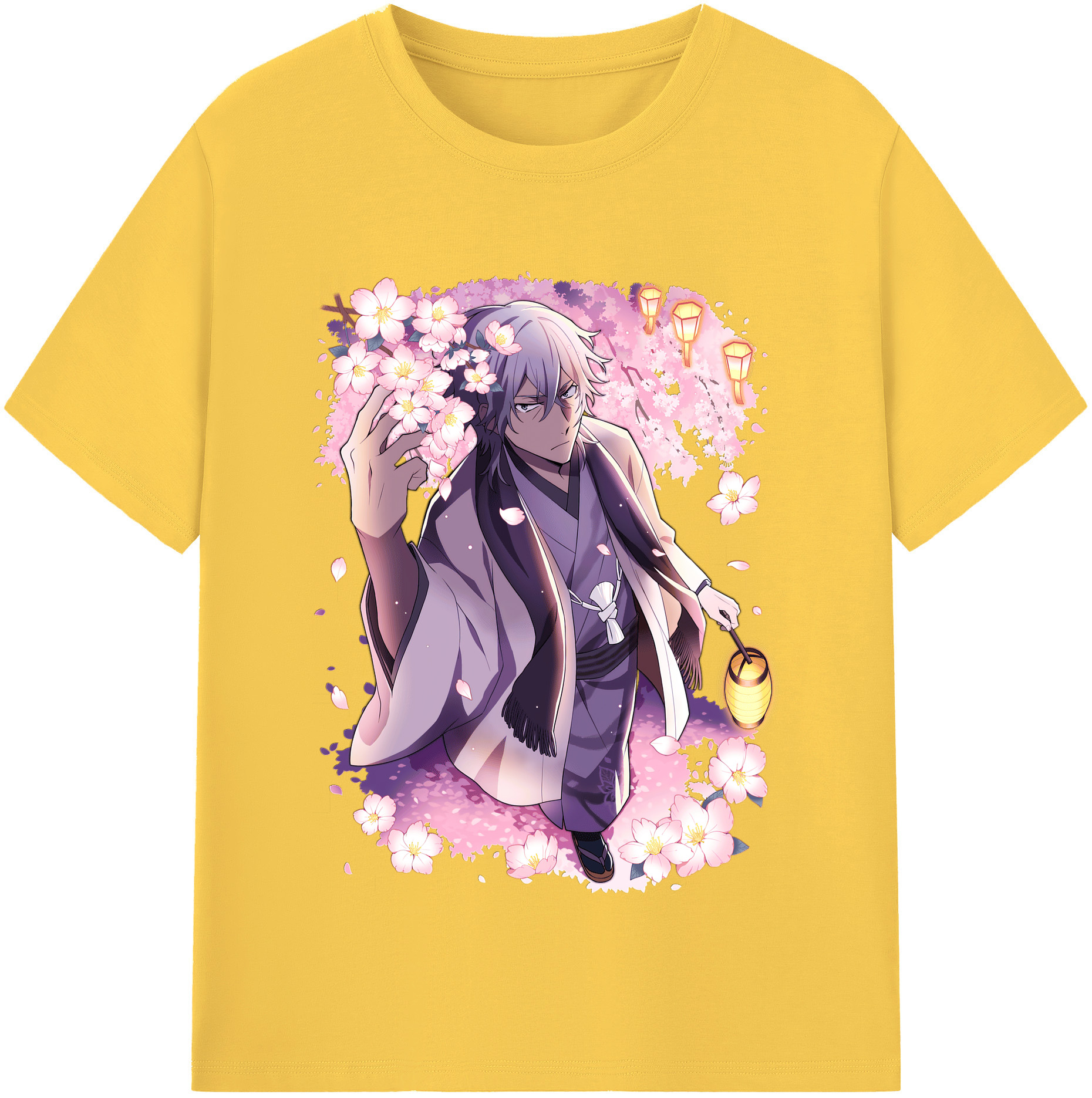 （画像用） 文豪ストレイドッグス Bungo Stray Dogs 綿100％半袖Tシャツ（フロントプリント）