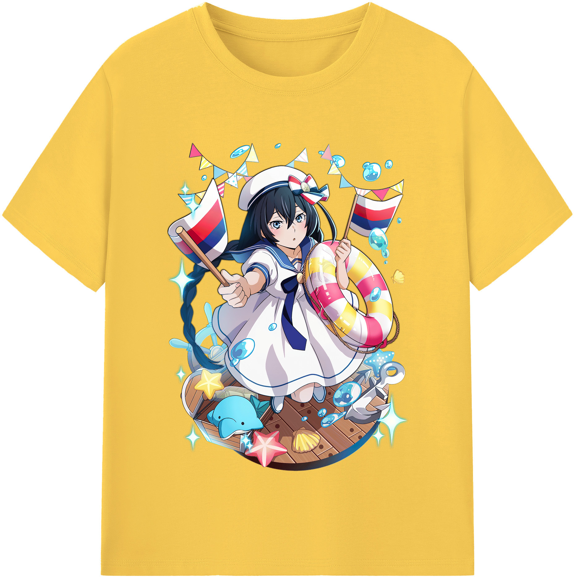 （画像用） 文豪ストレイドッグス Bungo Stray Dogs 綿100％半袖Tシャツ（フロントプリント）