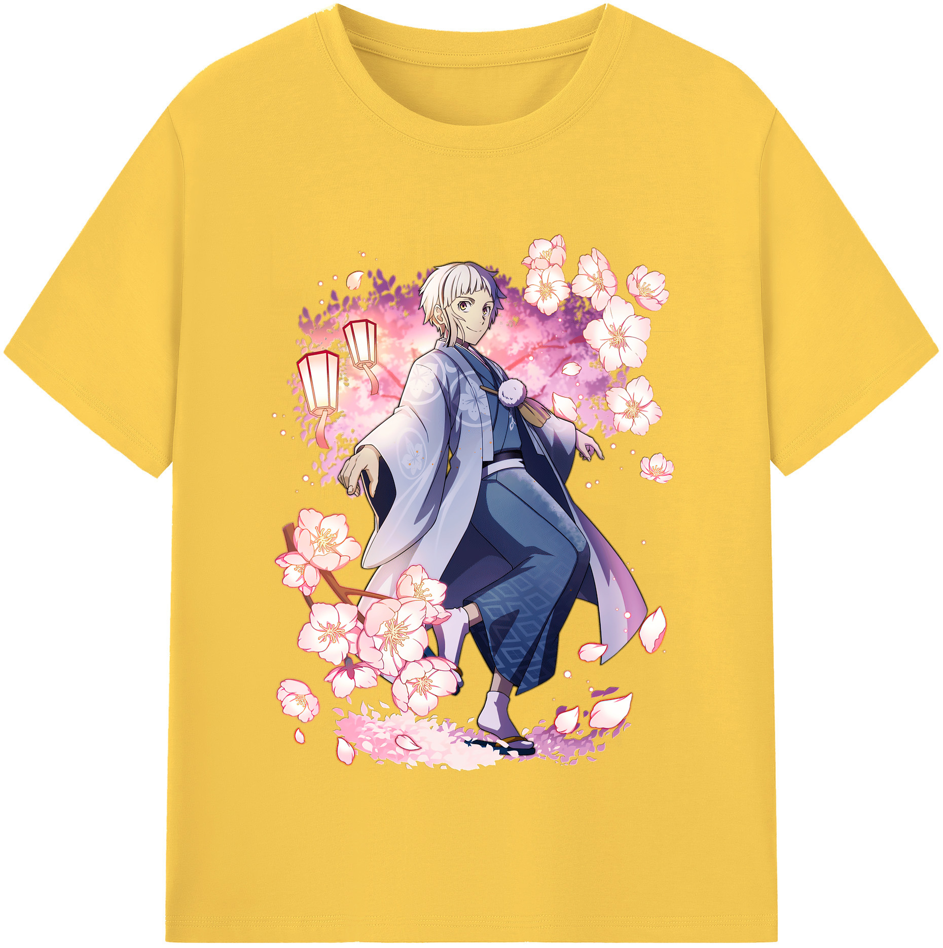 （画像用） 文豪ストレイドッグス Bungo Stray Dogs 綿100％半袖Tシャツ（フロントプリント）
