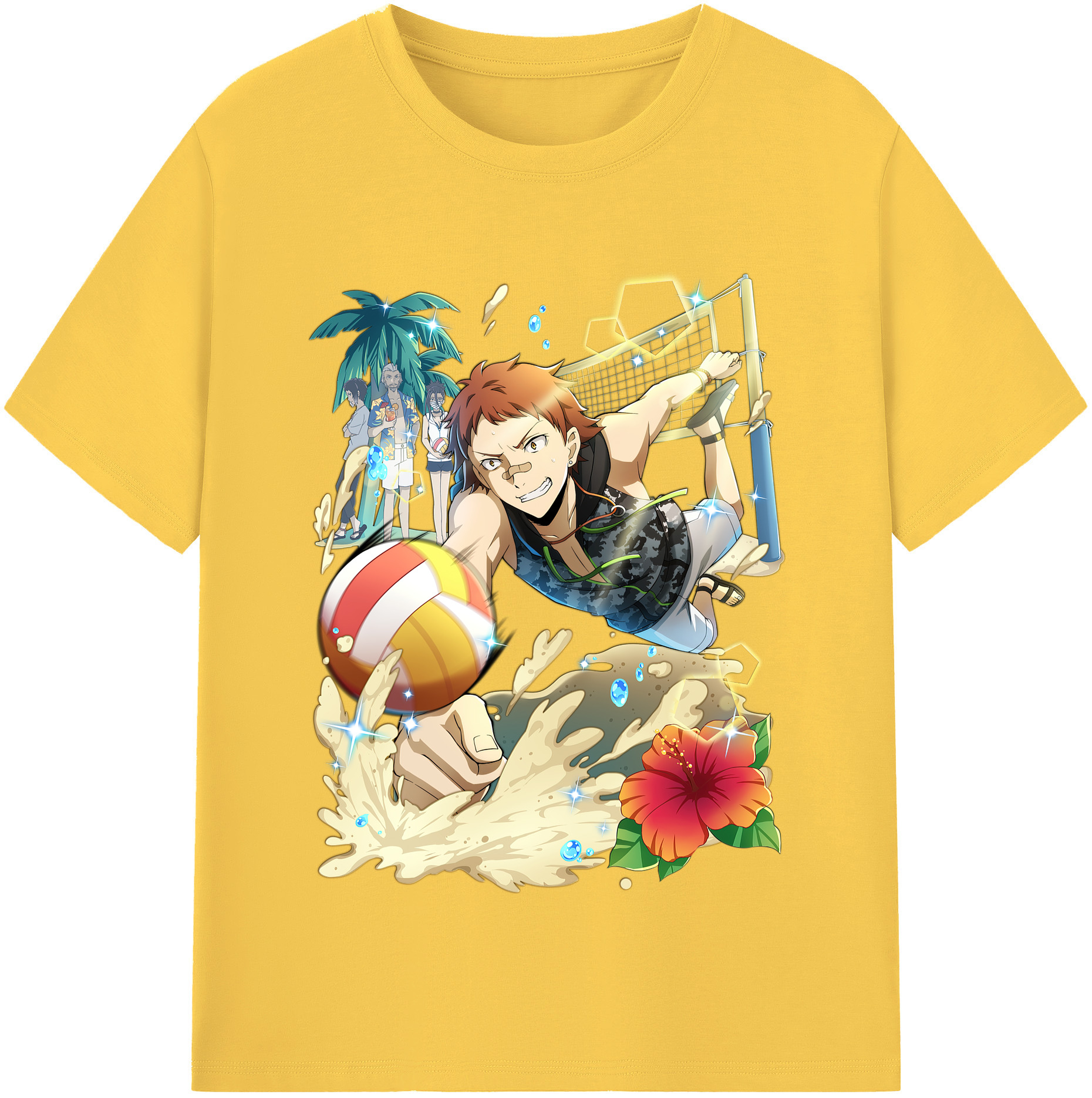 （画像用） 文豪ストレイドッグス Bungo Stray Dogs 綿100％半袖Tシャツ（フロントプリント）