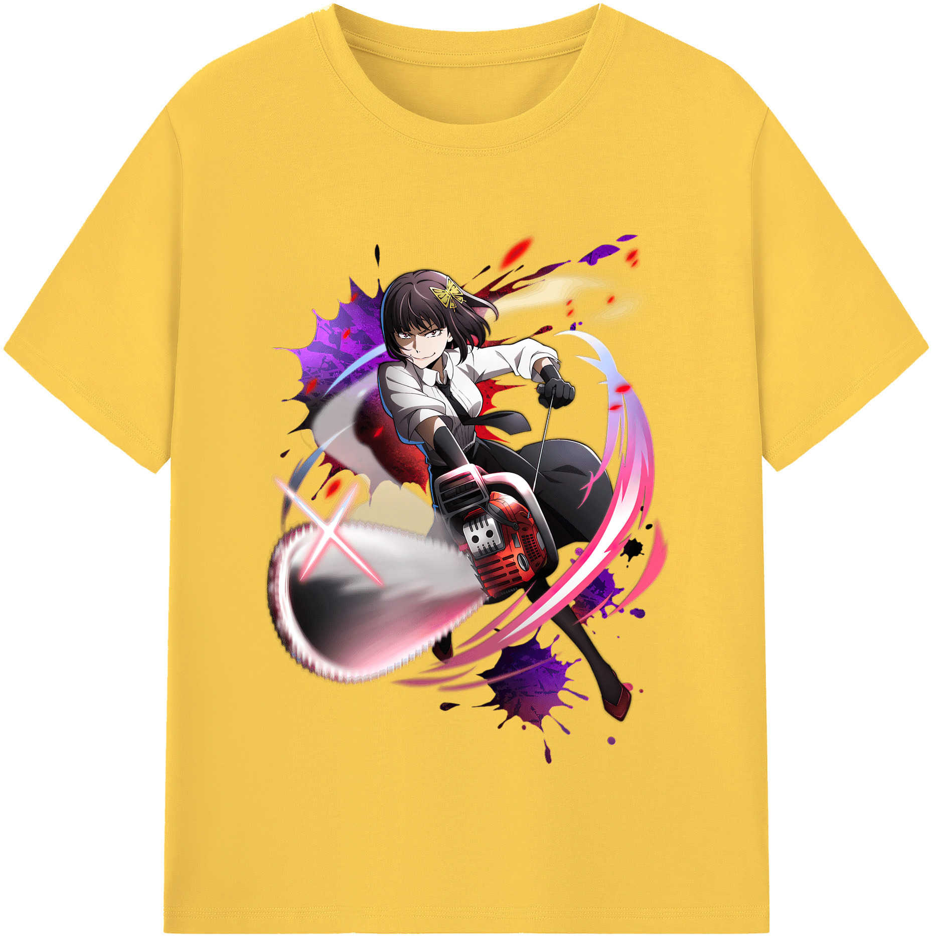 （画像用） 文豪ストレイドッグス Bungo Stray Dogs 綿100％半袖Tシャツ（フロントプリント）