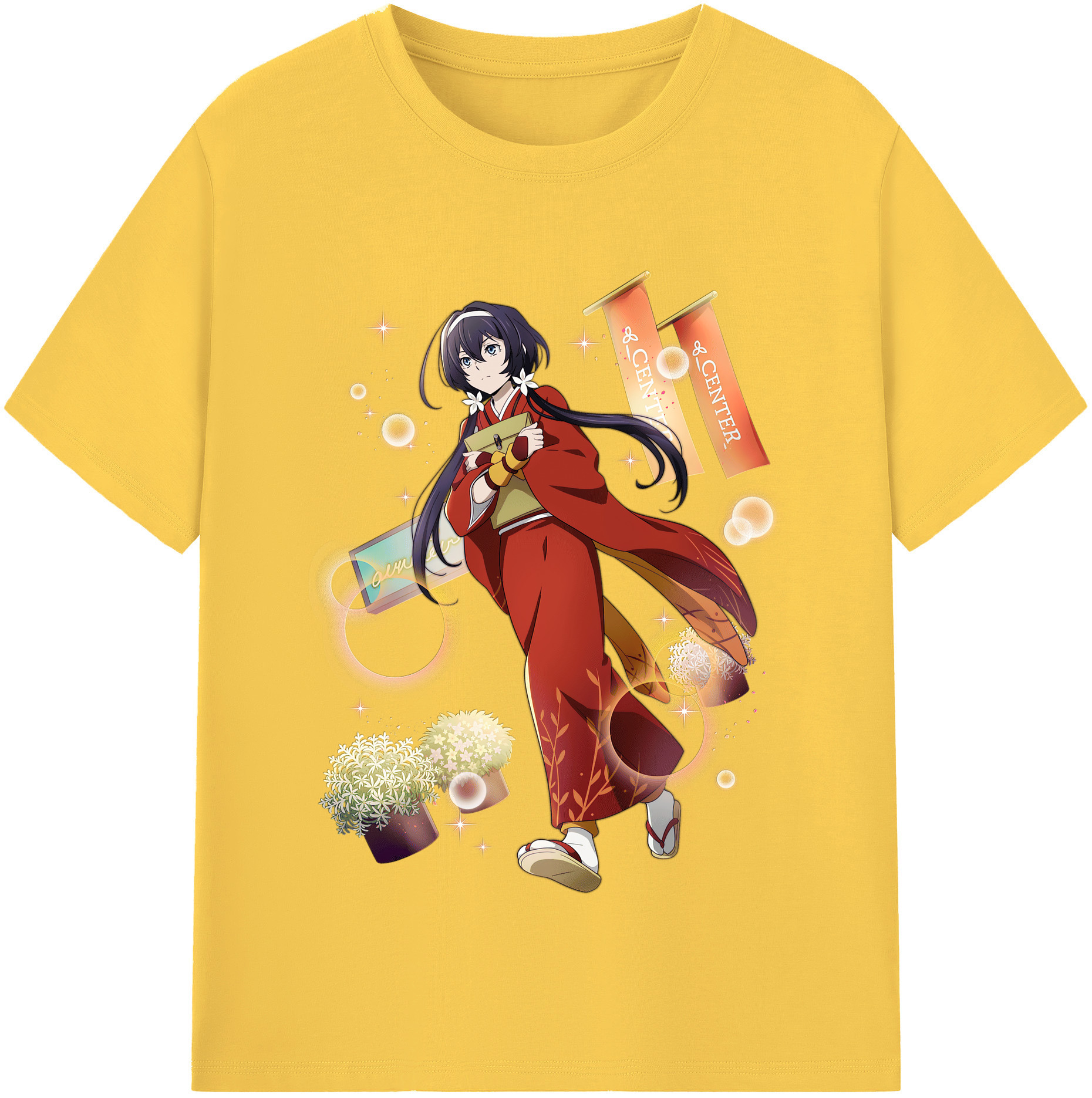 （画像用） 文豪ストレイドッグス Bungo Stray Dogs 綿100％半袖Tシャツ（フロントプリント）