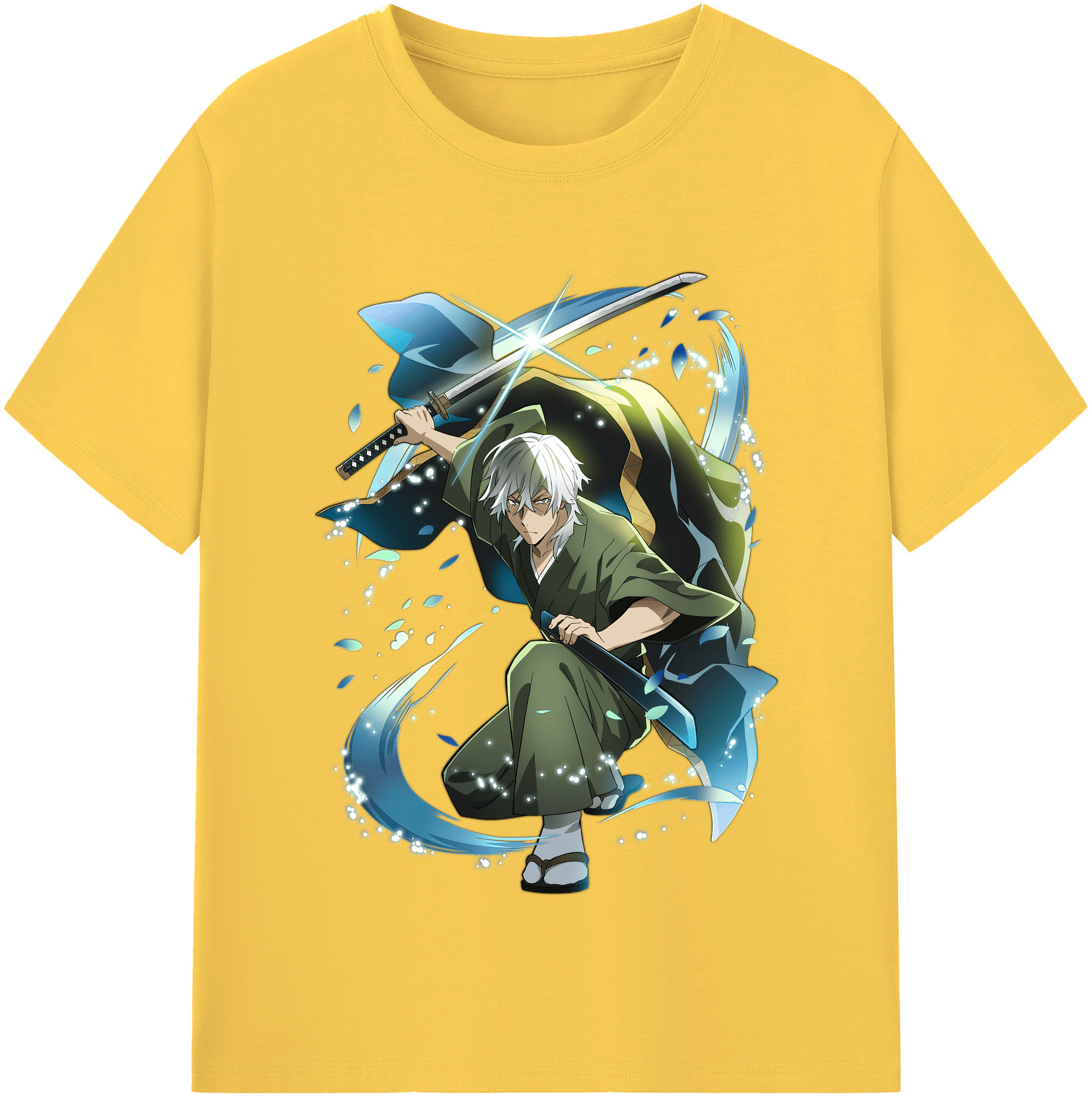 （画像用） 文豪ストレイドッグス Bungo Stray Dogs 綿100％半袖Tシャツ（フロントプリント）