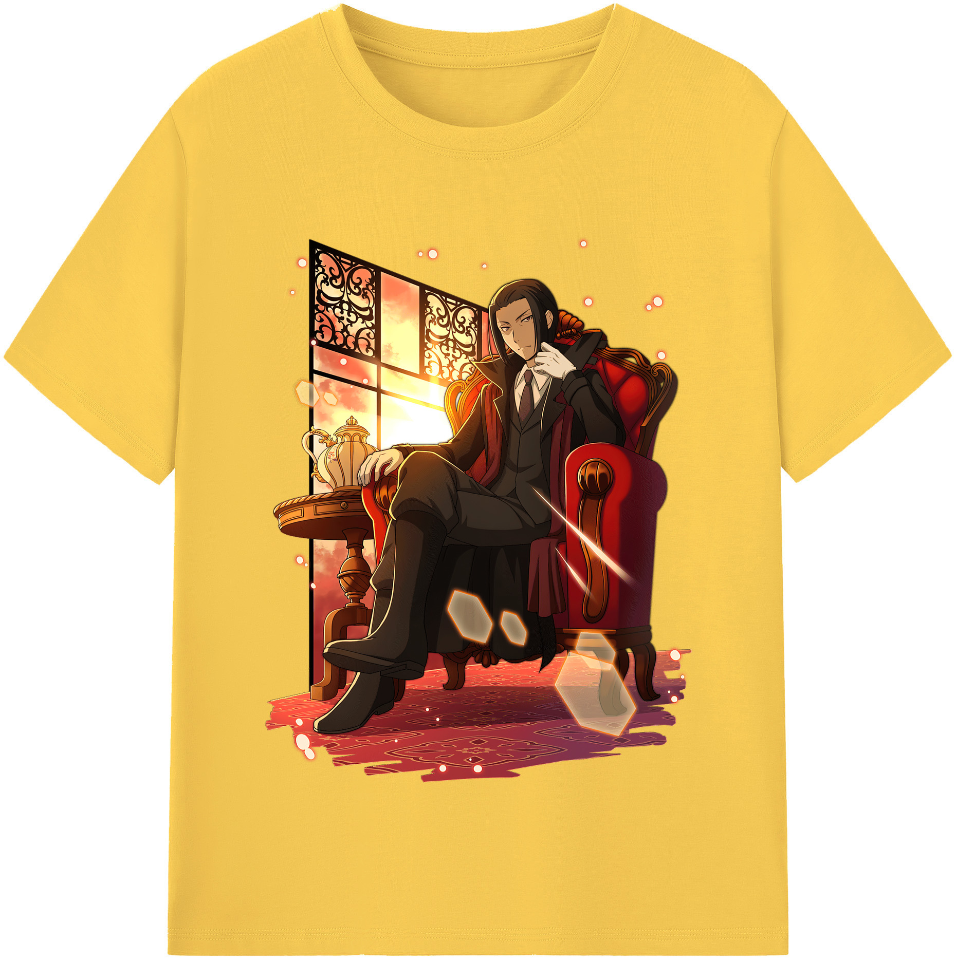 （画像用） 文豪ストレイドッグス Bungo Stray Dogs 綿100％半袖Tシャツ（フロントプリント）