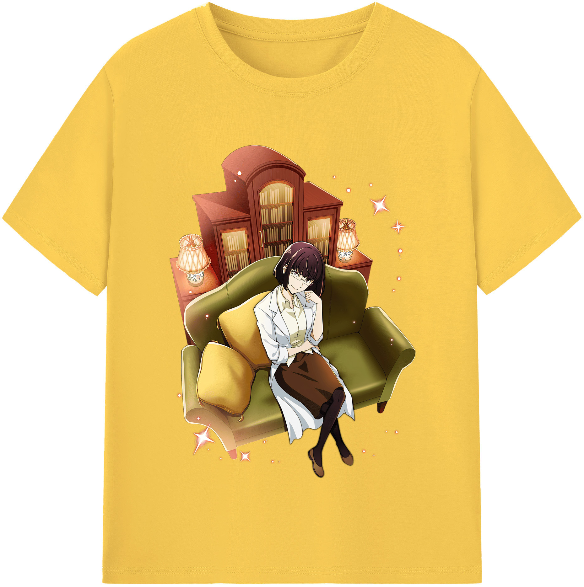 （画像用） 文豪ストレイドッグス Bungo Stray Dogs 綿100％半袖Tシャツ（フロントプリント）