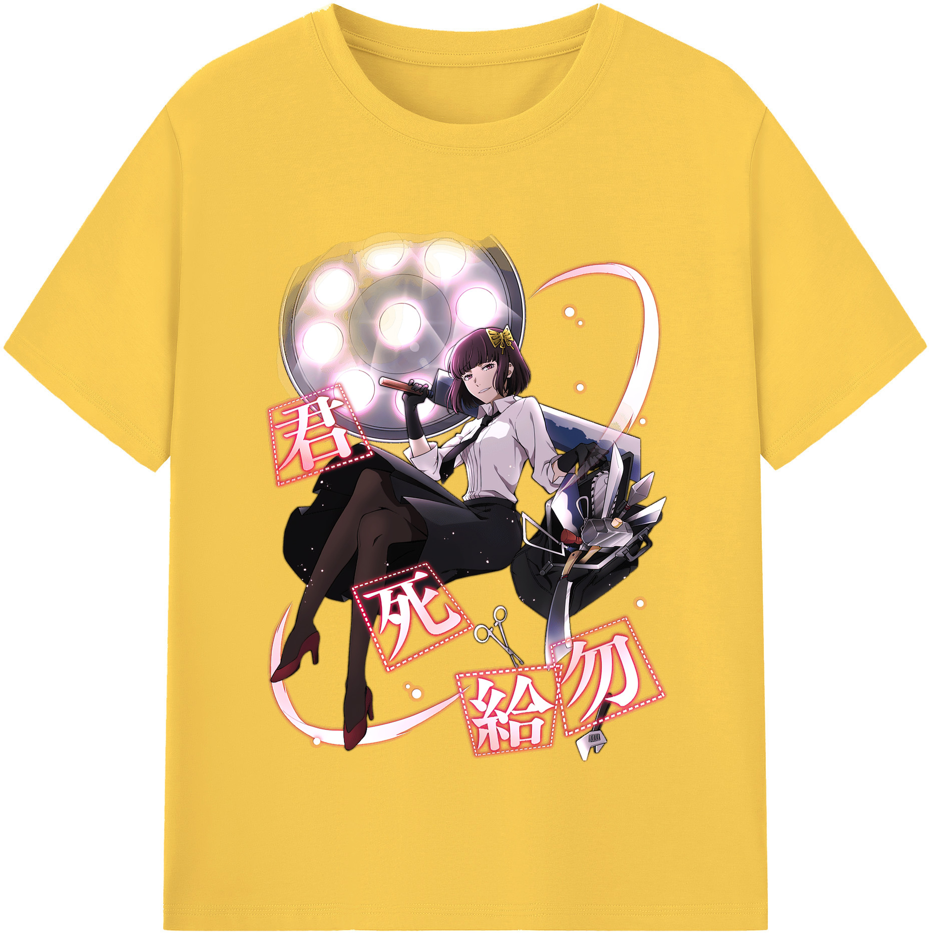 （画像用） 文豪ストレイドッグス Bungo Stray Dogs 綿100％半袖Tシャツ（フロントプリント）