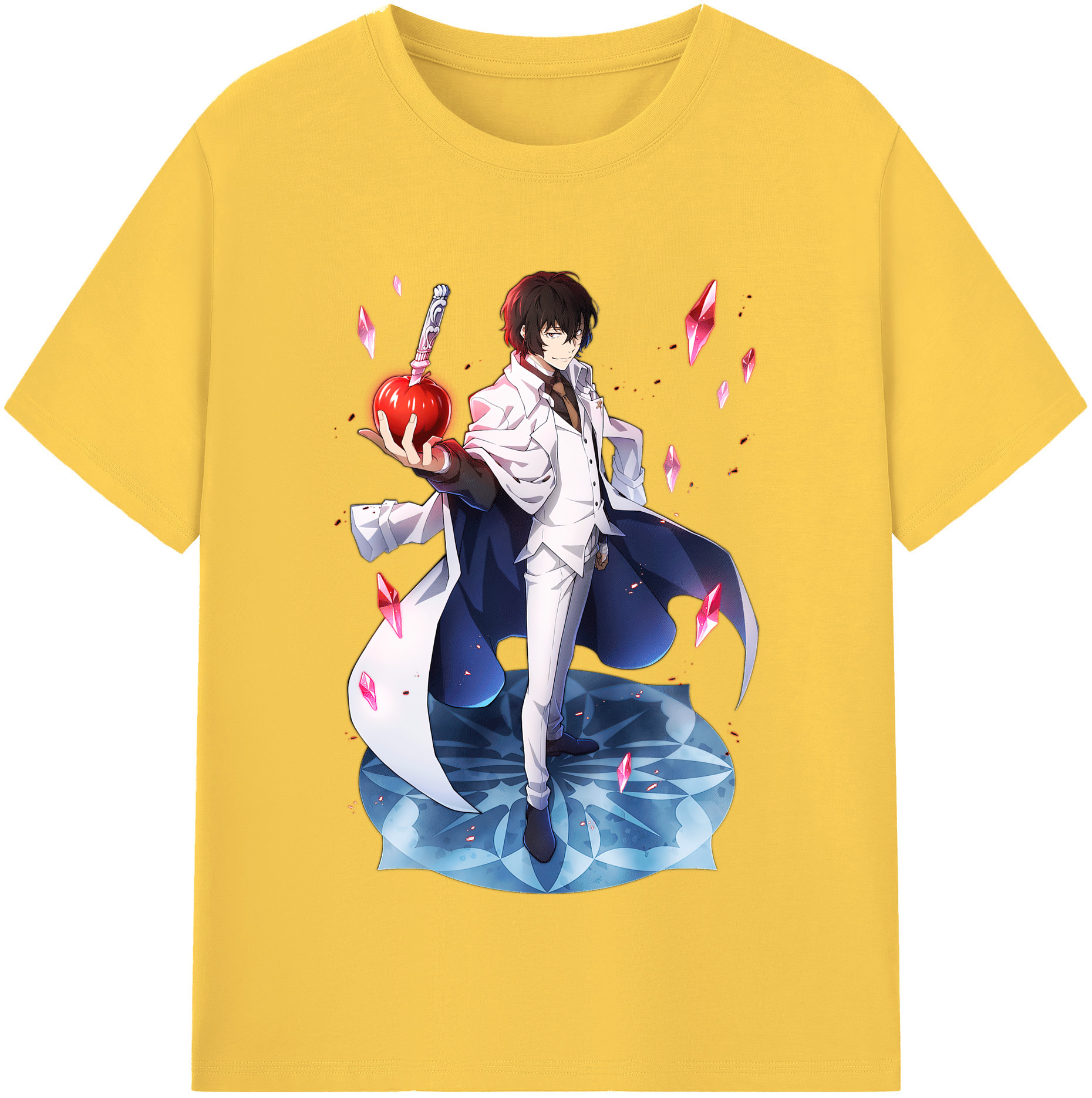 （画像用） 文豪ストレイドッグス Bungo Stray Dogs 綿100％半袖Tシャツ（フロントプリント）