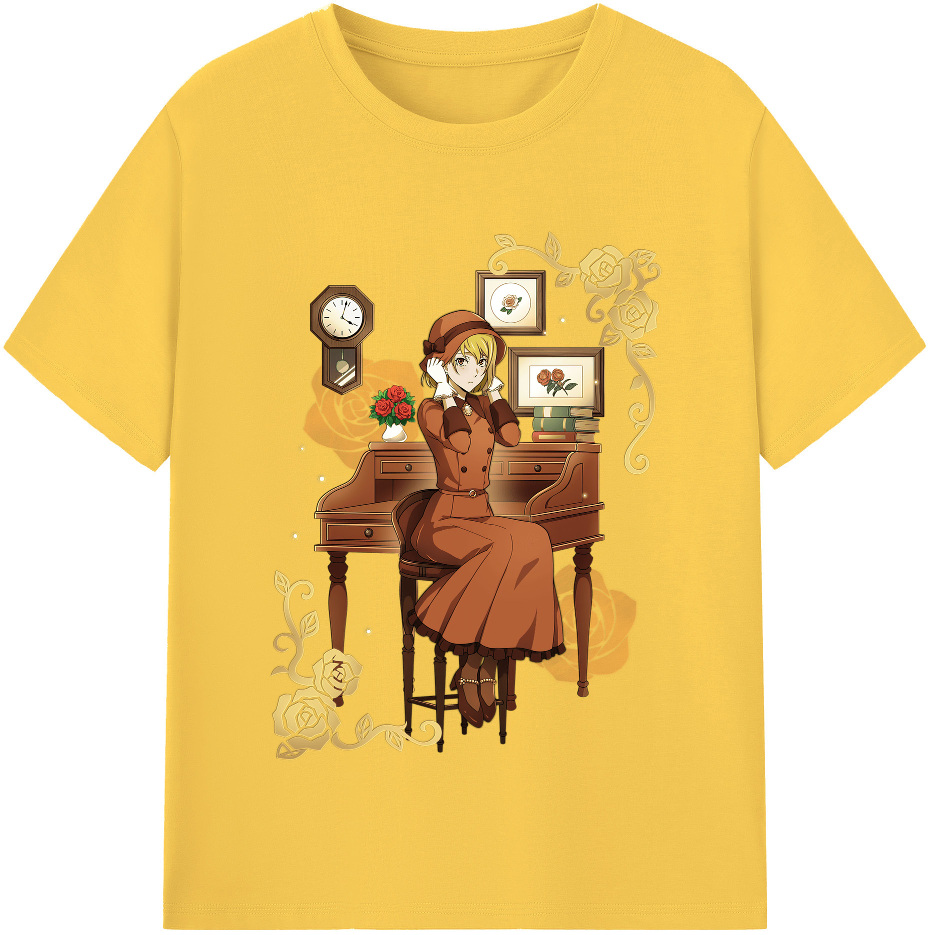 （画像用） 文豪ストレイドッグス Bungo Stray Dogs 綿100％半袖Tシャツ（フロントプリント）
