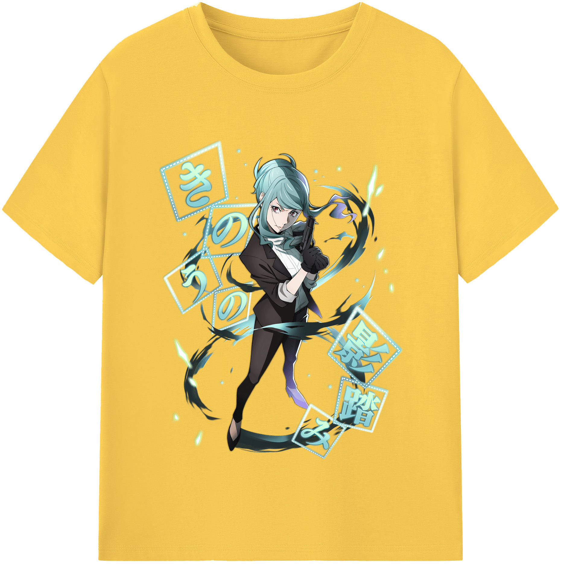 （画像用） 文豪ストレイドッグス Bungo Stray Dogs 綿100％半袖Tシャツ（フロントプリント）