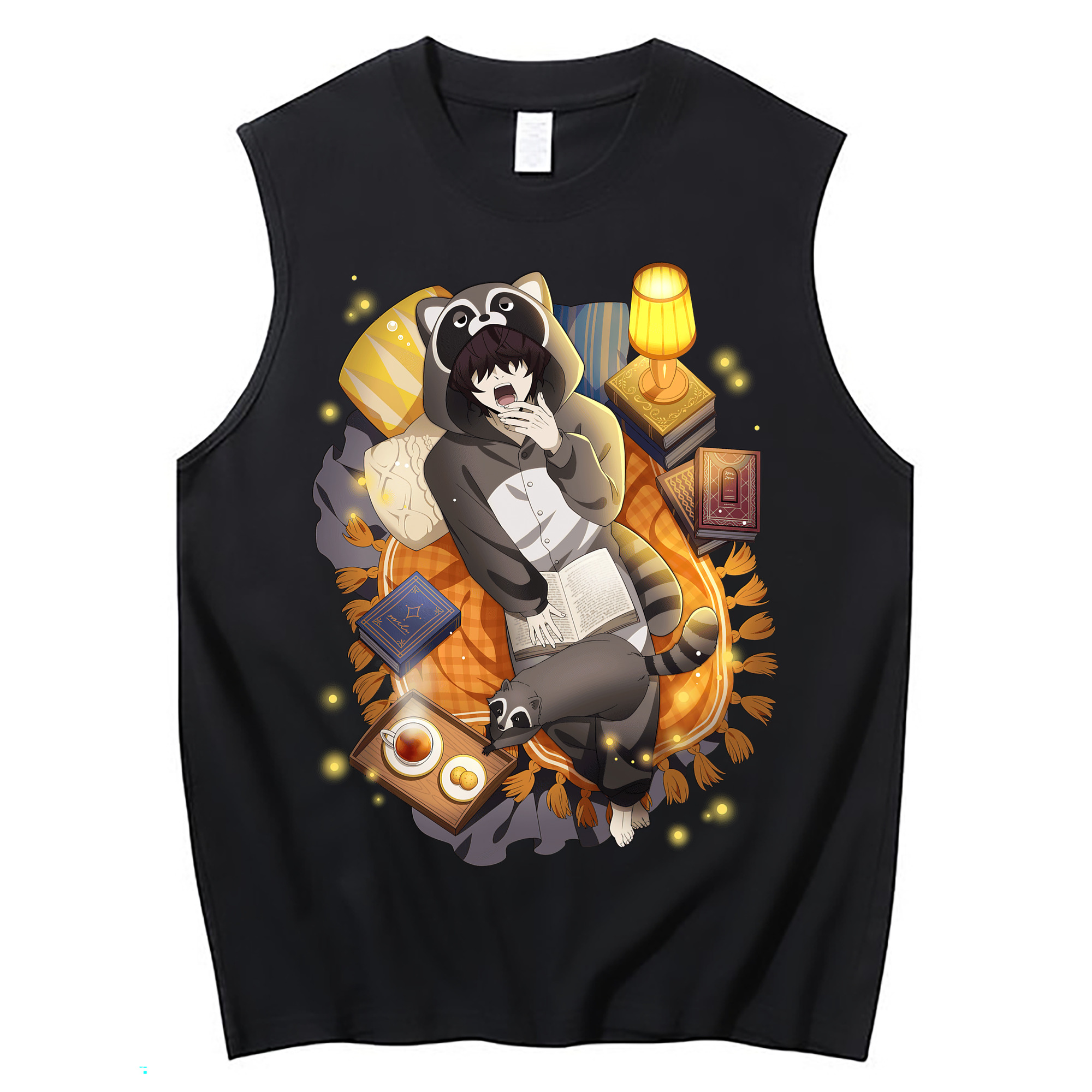 （画像用） 文豪ストレイドッグス Bungo Stray Dogs コットン100％タンクトップ（フロントプリント）