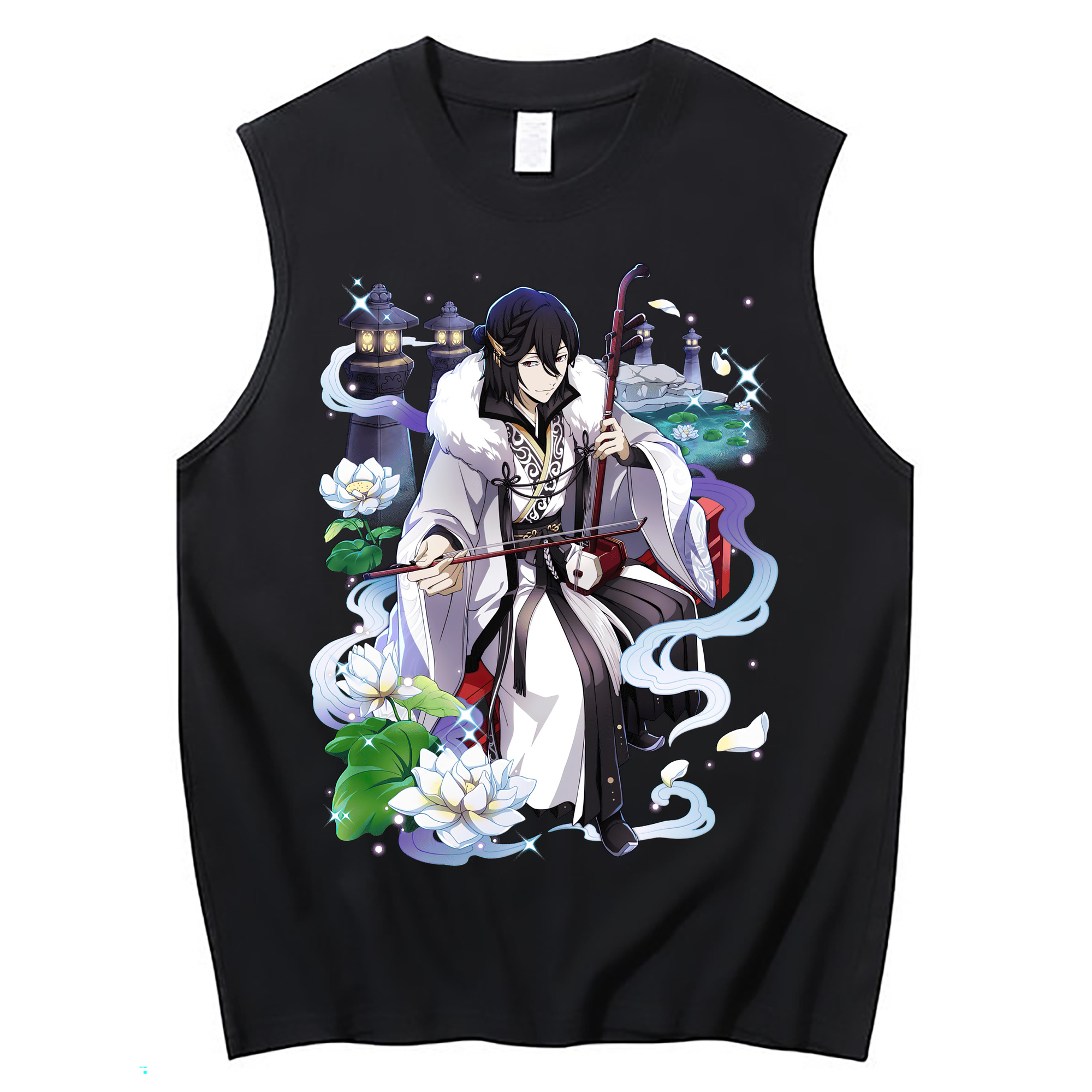 （画像用） 文豪ストレイドッグス Bungo Stray Dogs コットン100％タンクトップ（フロントプリント）