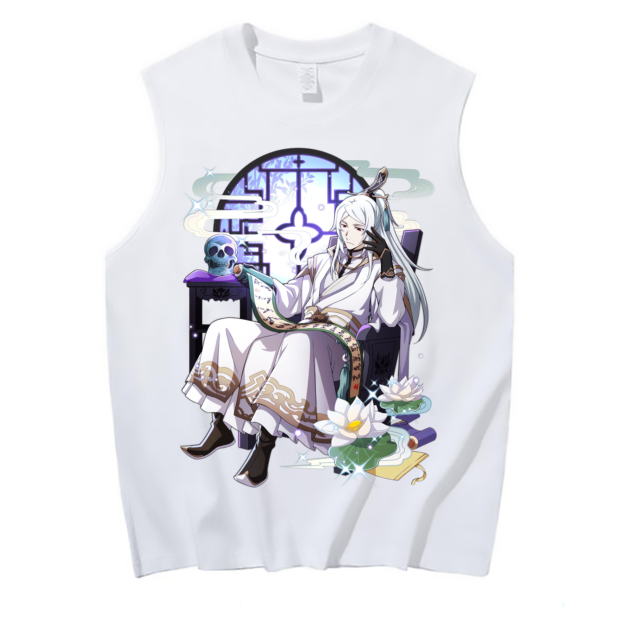 （画像用） 文豪ストレイドッグス Bungo Stray Dogs コットン100％タンクトップ（フロントプリント）