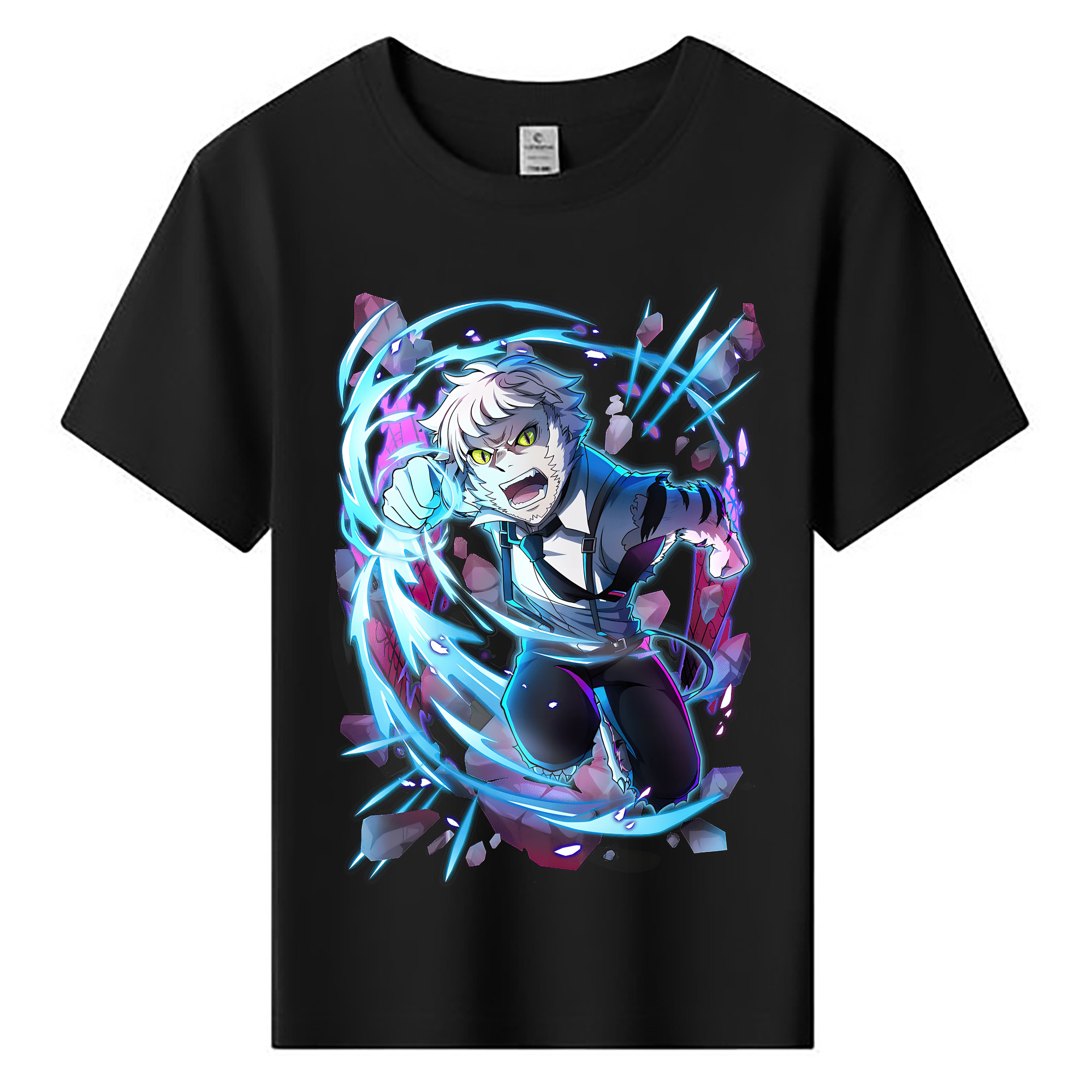 （画像用） 文豪ストレイドッグス Bungo Stray Dogs 綿100％キッズTシャツ（フロントプリント）