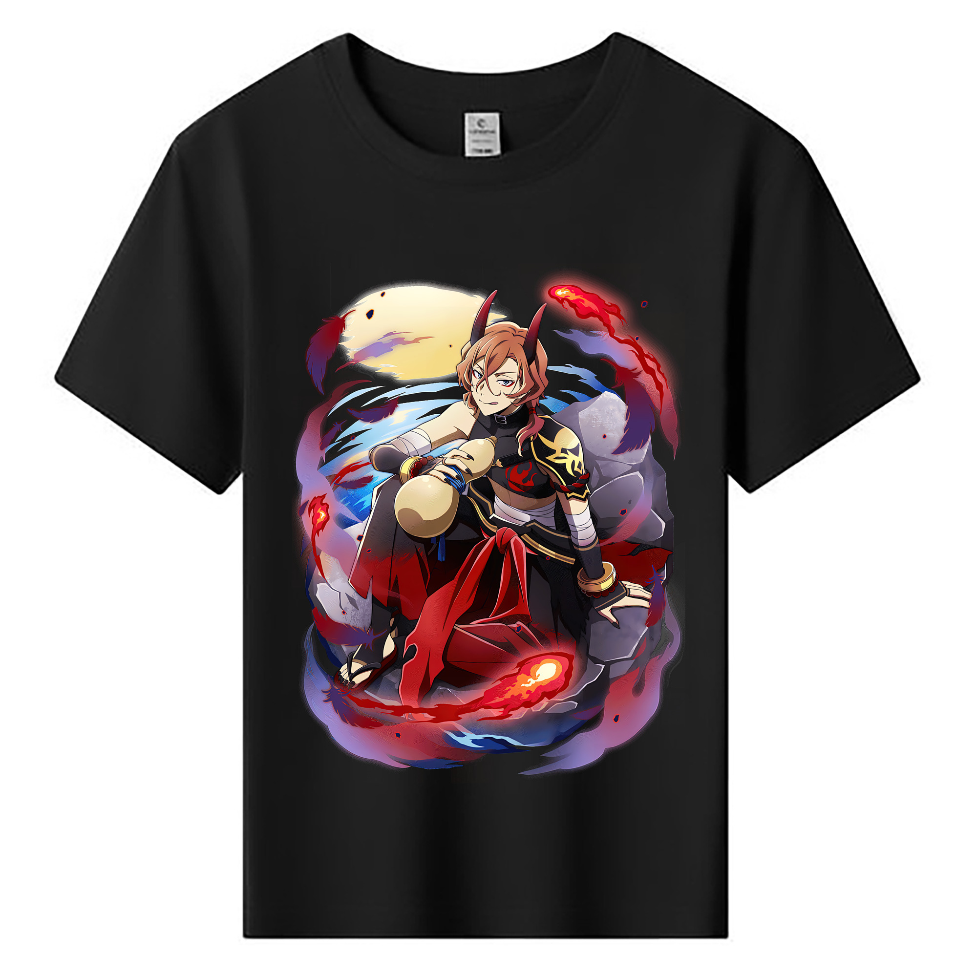 （画像用） 文豪ストレイドッグス Bungo Stray Dogs 綿100％キッズTシャツ（フロントプリント）