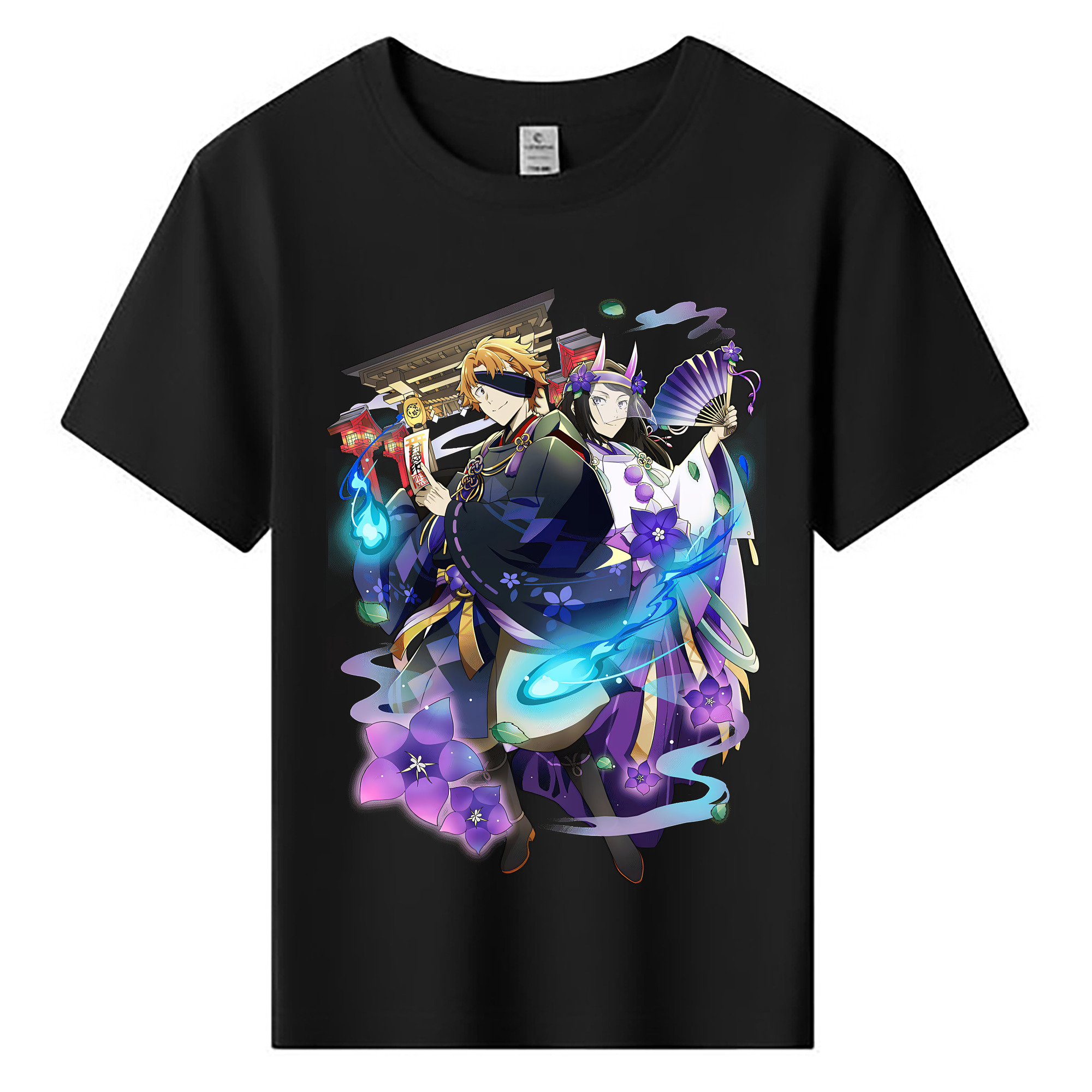 （画像用） 文豪ストレイドッグス Bungo Stray Dogs 綿100％キッズTシャツ（フロントプリント）