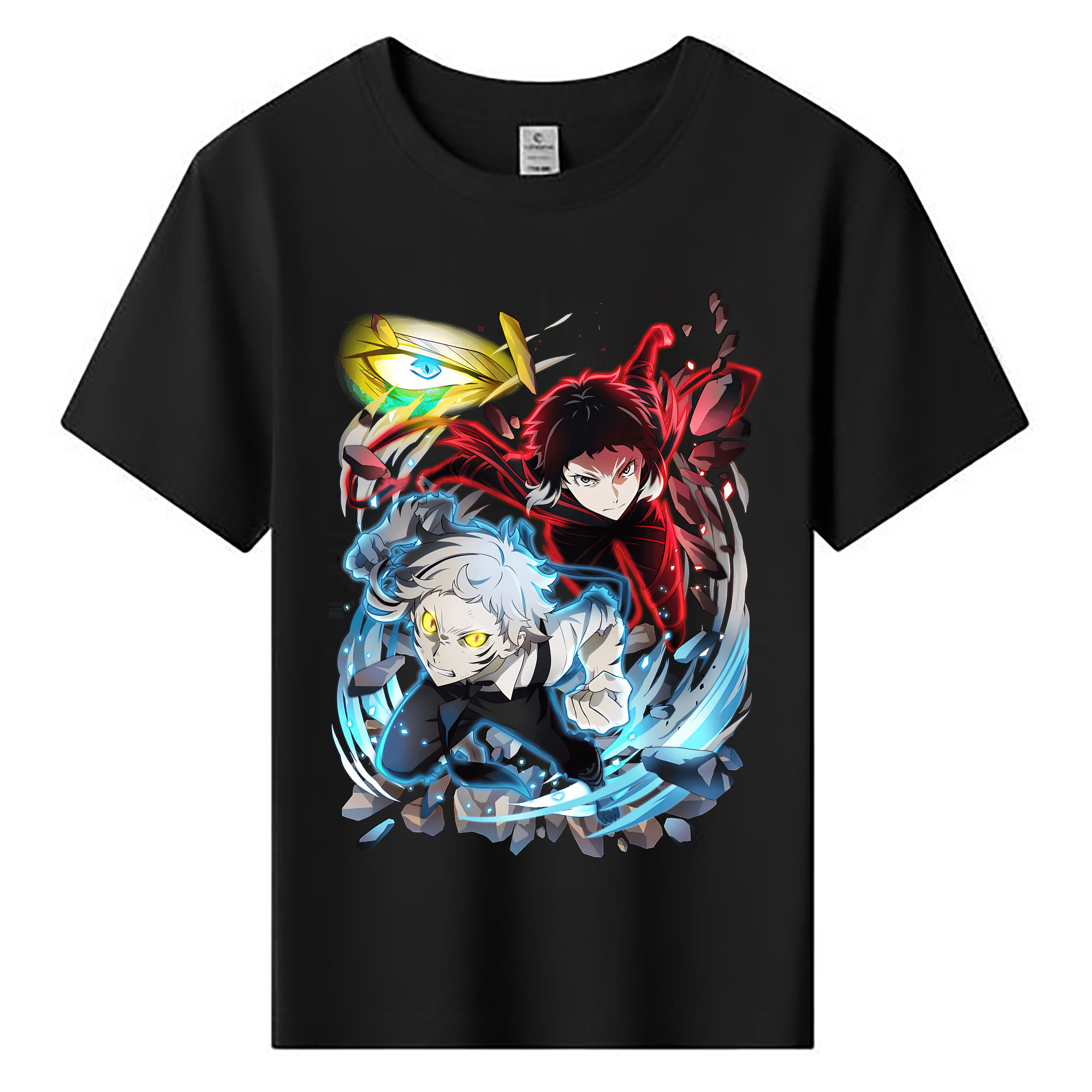 （画像用） 文豪ストレイドッグス Bungo Stray Dogs 綿100％キッズTシャツ（フロントプリント）