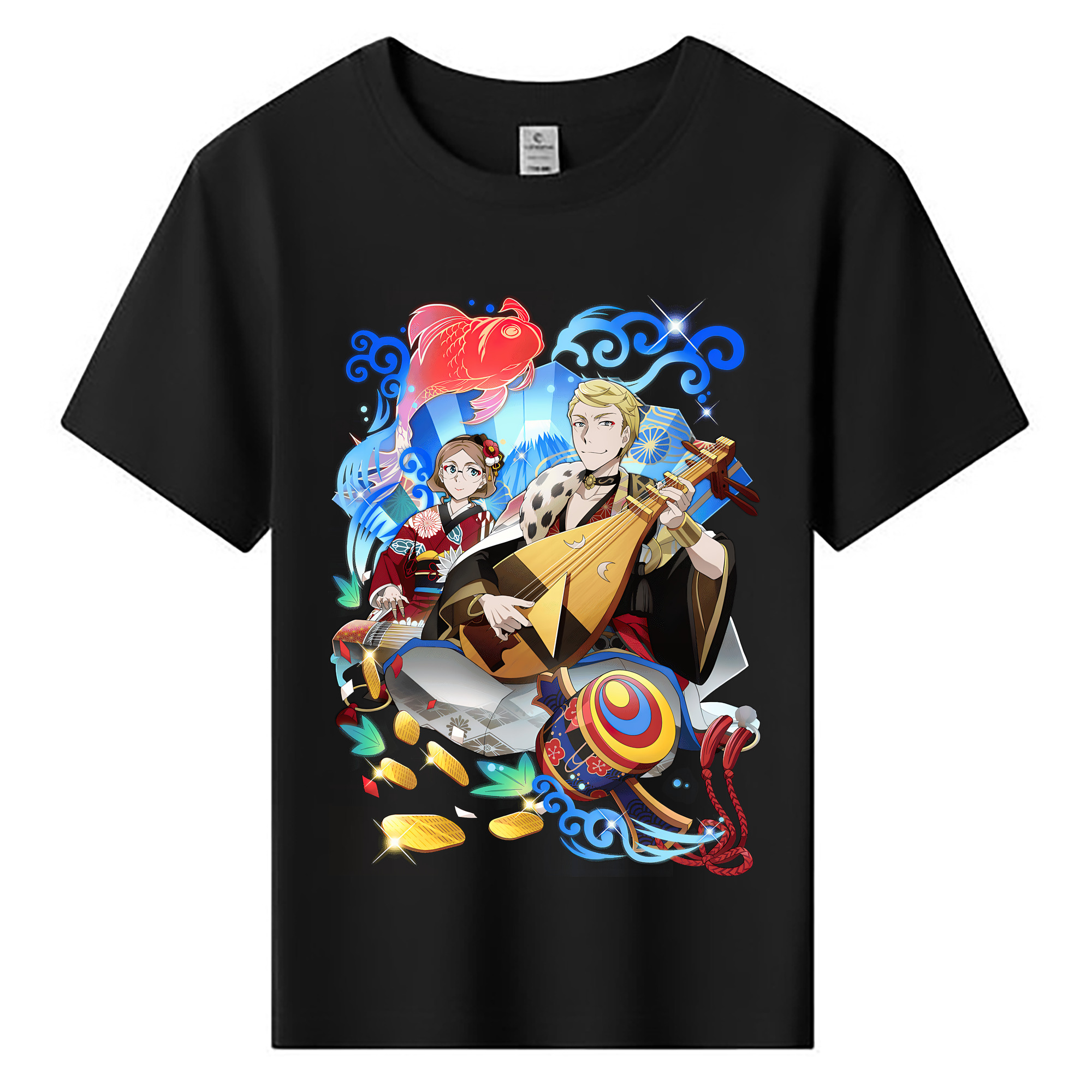 （画像用） 文豪ストレイドッグス Bungo Stray Dogs 綿100％キッズTシャツ（フロントプリント）