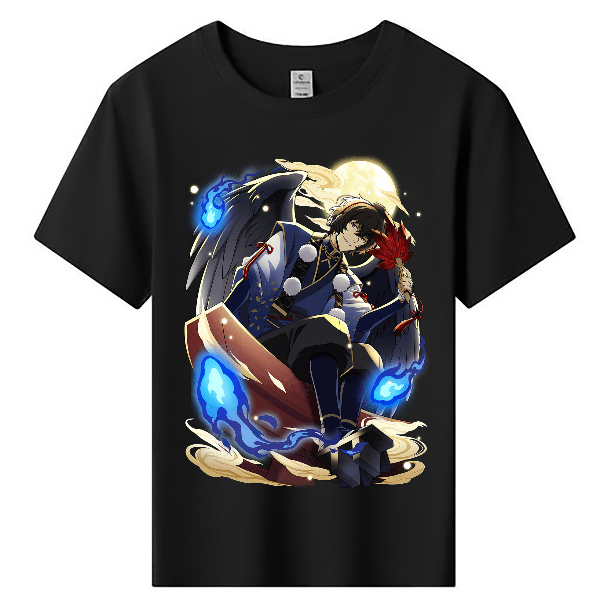 （画像用） 文豪ストレイドッグス Bungo Stray Dogs 綿100％キッズTシャツ（フロントプリント）