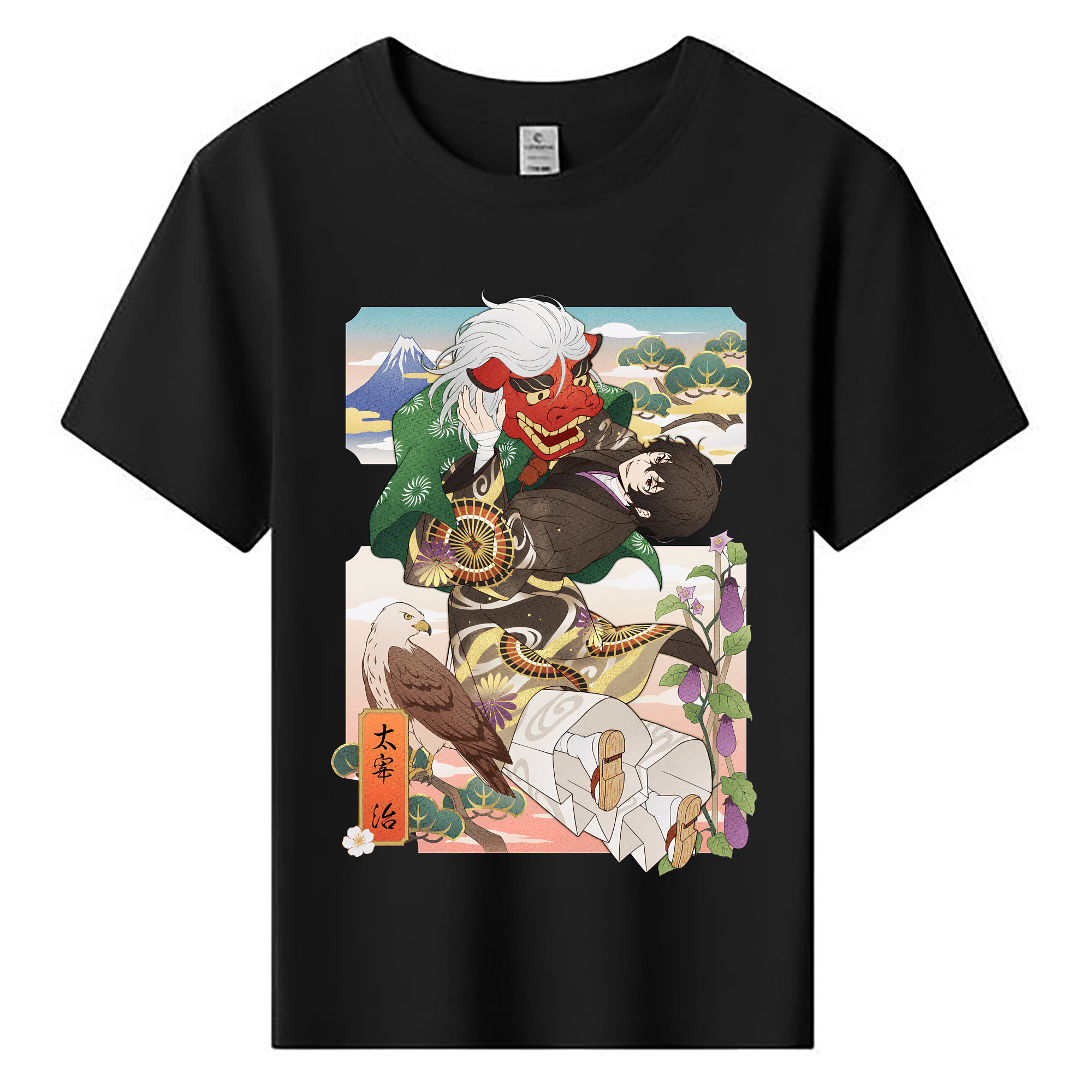 （画像用） 文豪ストレイドッグス Bungo Stray Dogs 綿100％キッズTシャツ（フロントプリント）