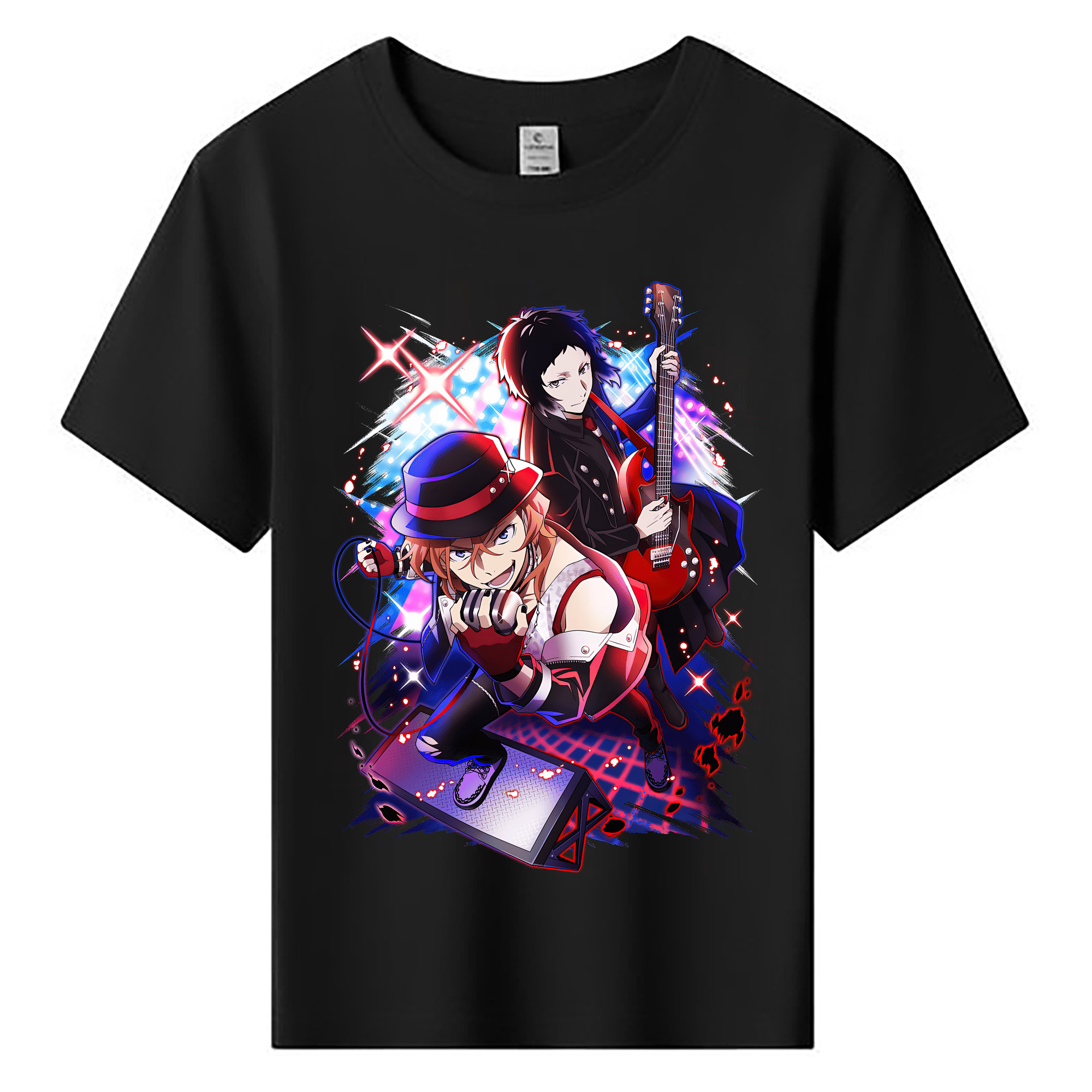 （画像用） 文豪ストレイドッグス Bungo Stray Dogs 綿100％キッズTシャツ（フロントプリント）